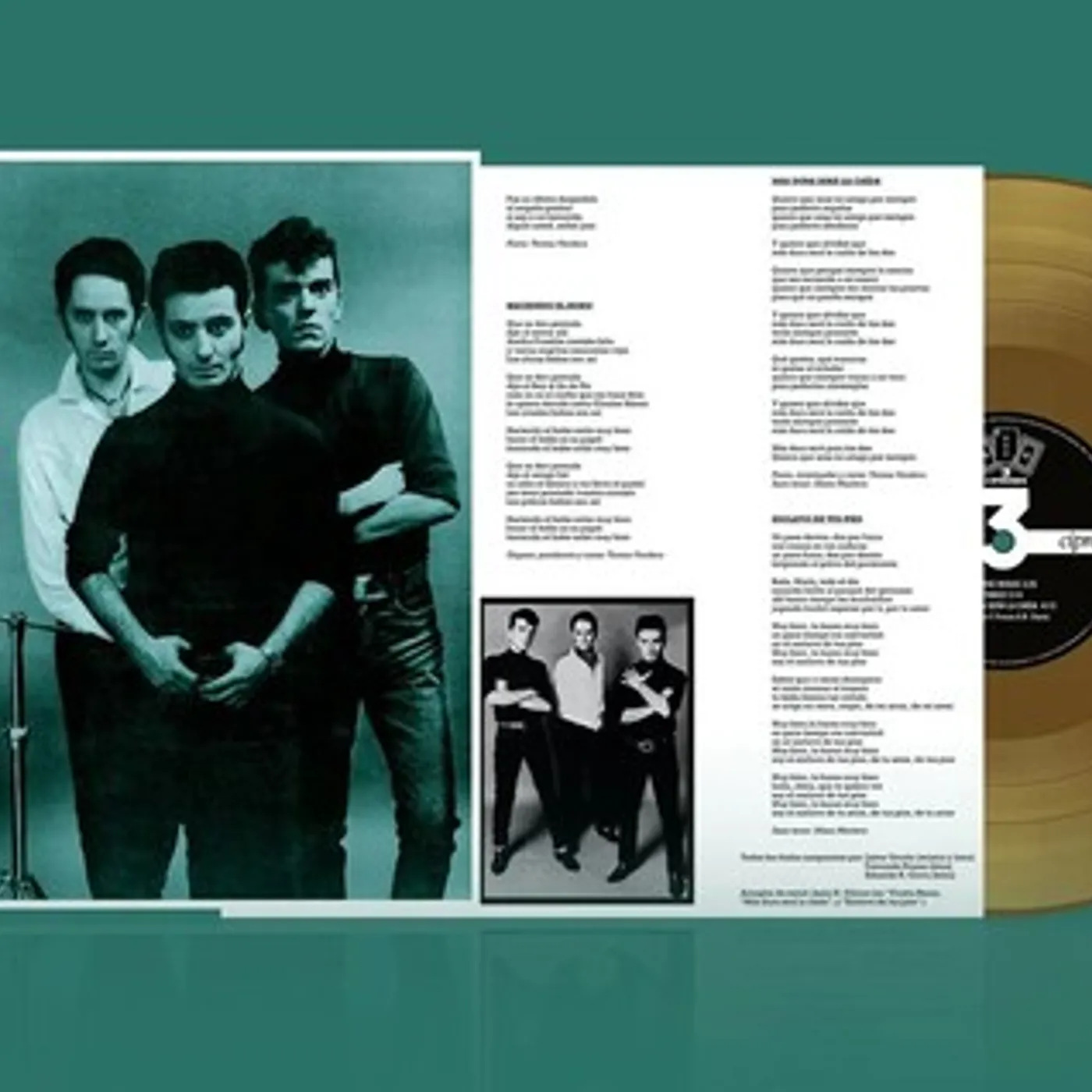 Gabinete Caligari CUATRO ROSAS Vinyl Record