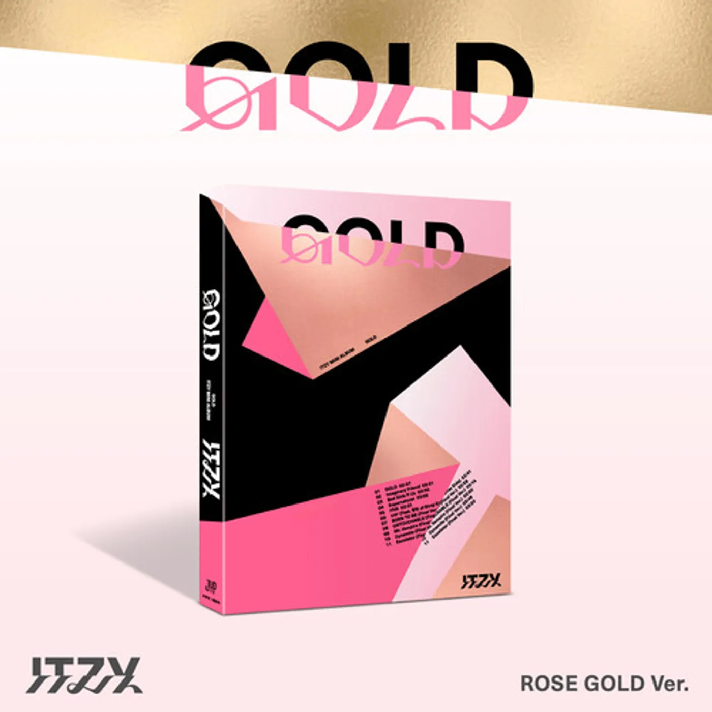 ITZY GOLD [ROSE GOLD VER.] CD