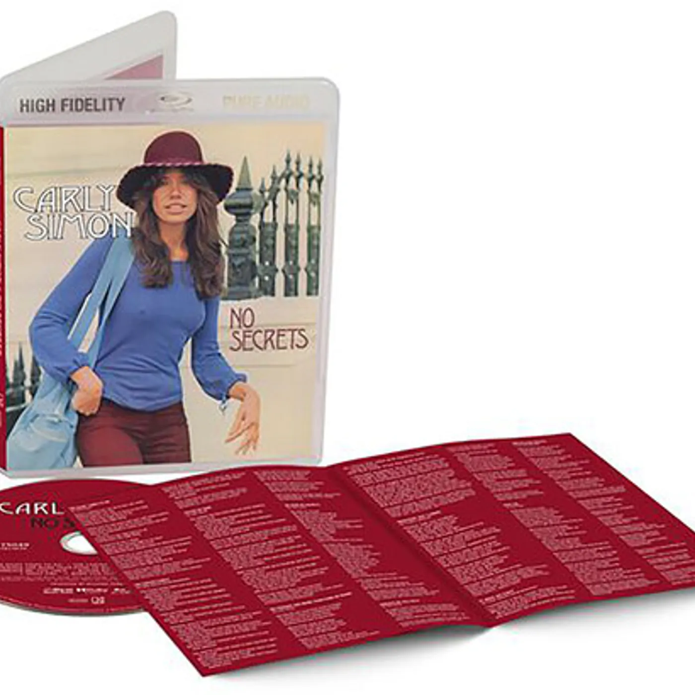 Carly Simon NO SECRETS (ATMOS/QUAD) Blu-ray Audio