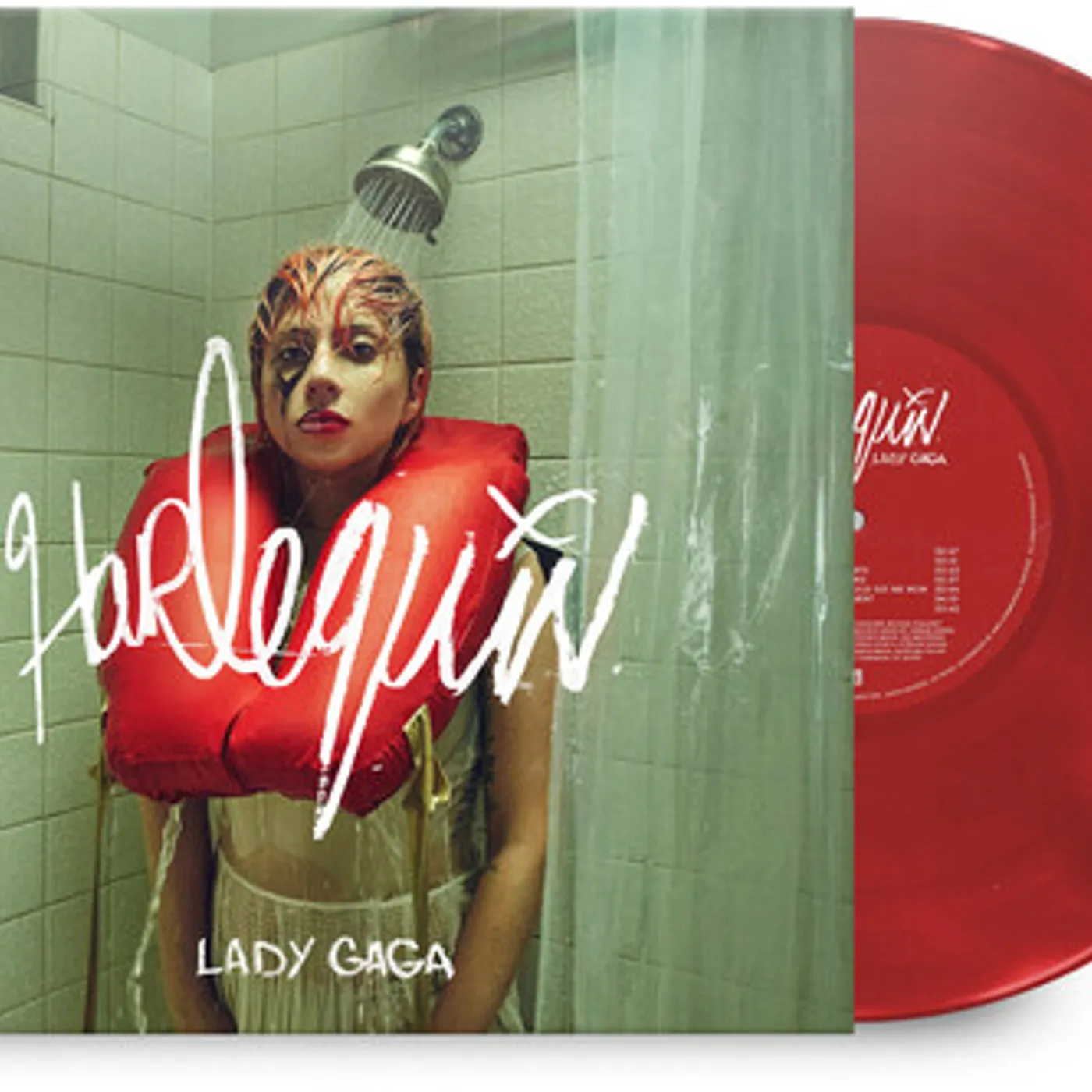 Lady Gaga Harlequin (Red) Vinyl Record