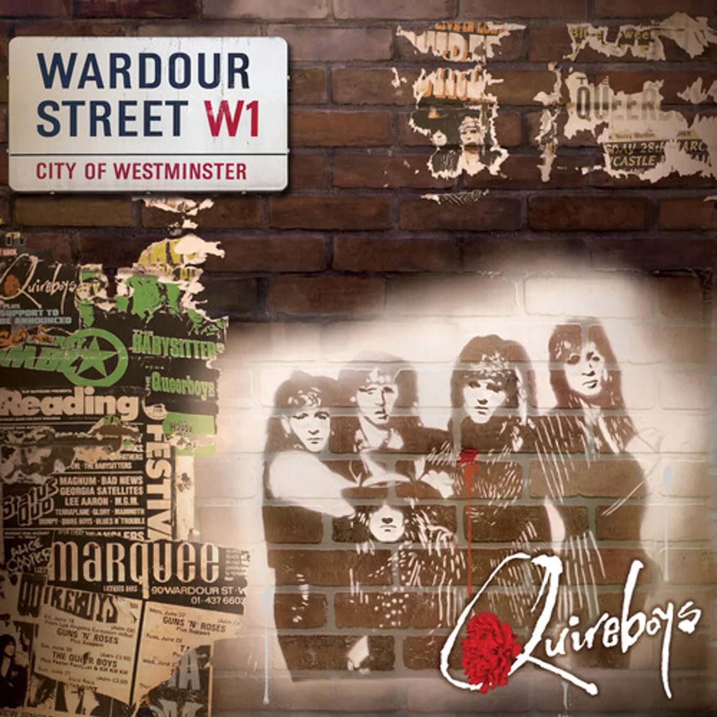 The Quireboys WARDOUR STREET CD