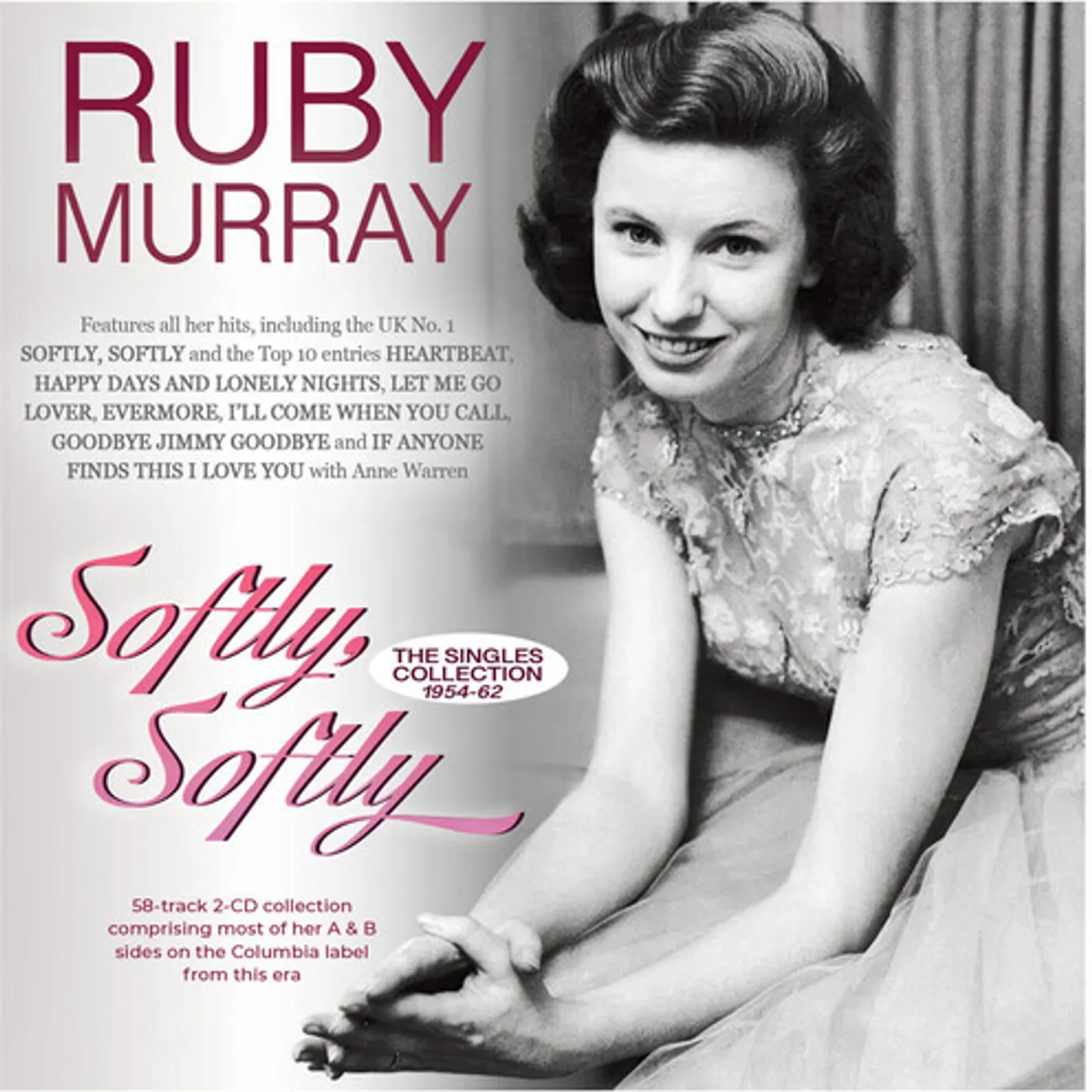 Ruby Murray SOFTLY, SOFTLY: THE SINGLES COLLECTION 1954-62 CD