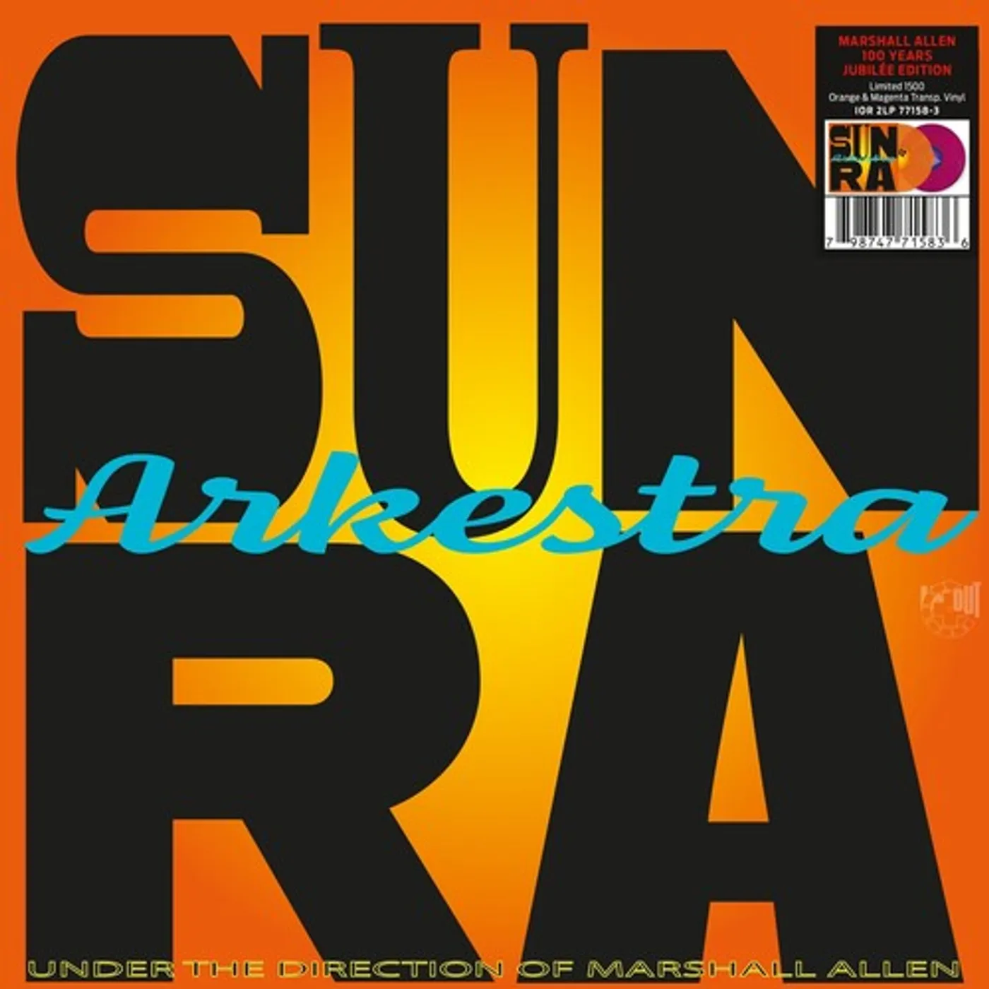 Sun Ra Arkestra Lights On A Satellite Vinyl Record
