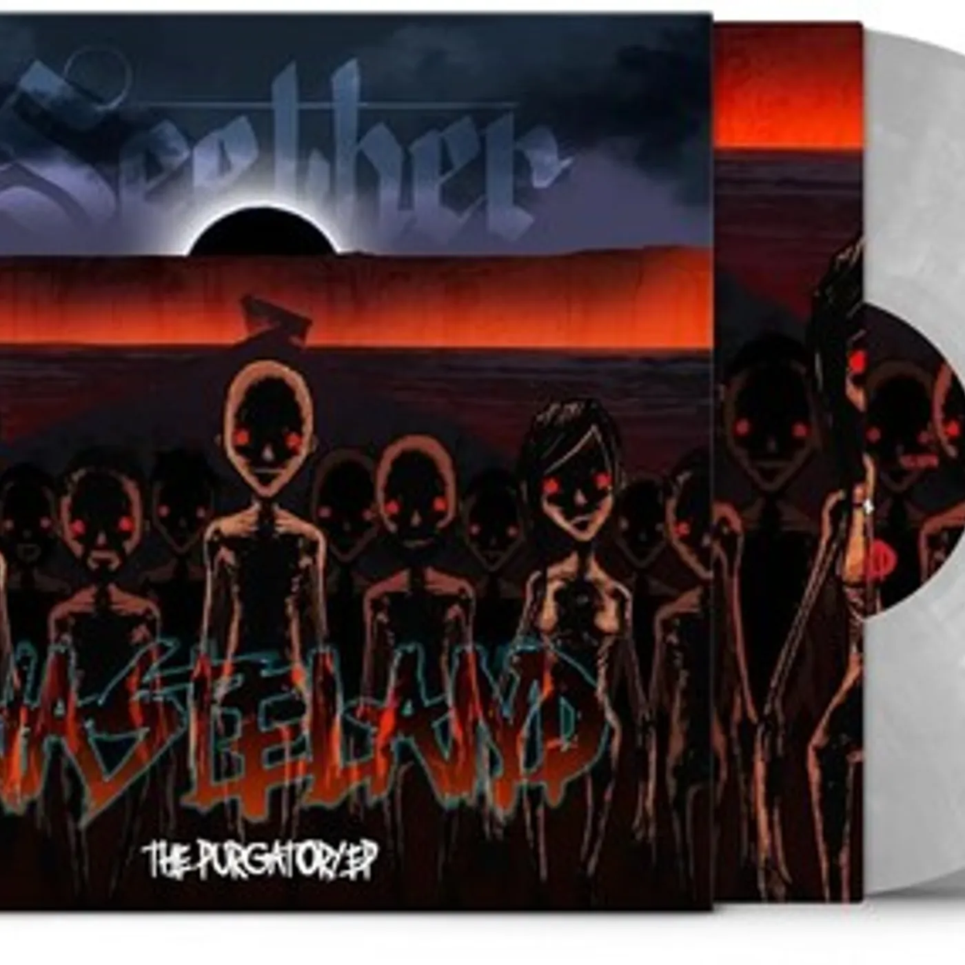 Seether Wasteland: The Purgatory ( Clear/Smoky White Swirl EP 45 RPM) Vinyl Record