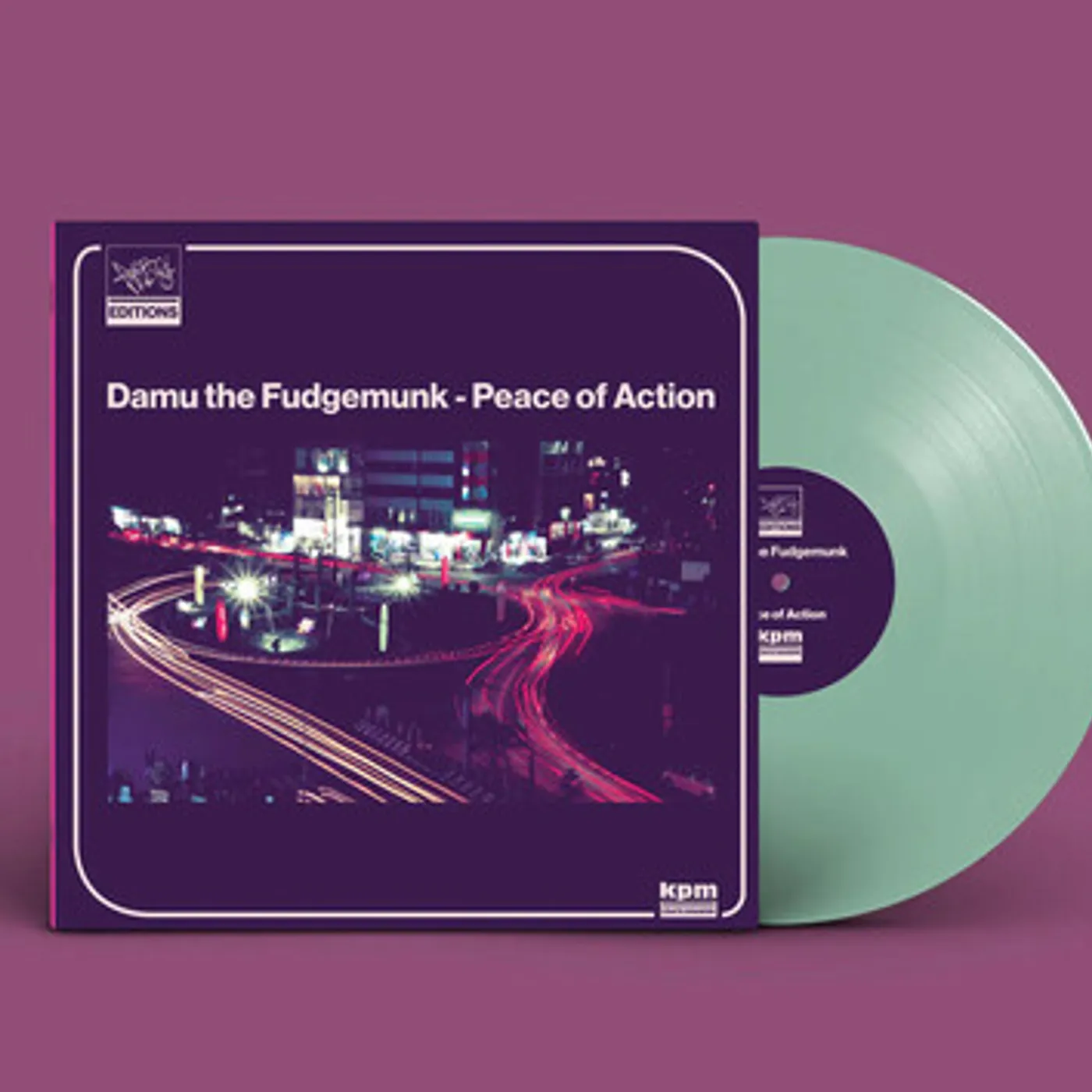 Damu The Fudgemunk PEACE OF ACTION Vinyl Record