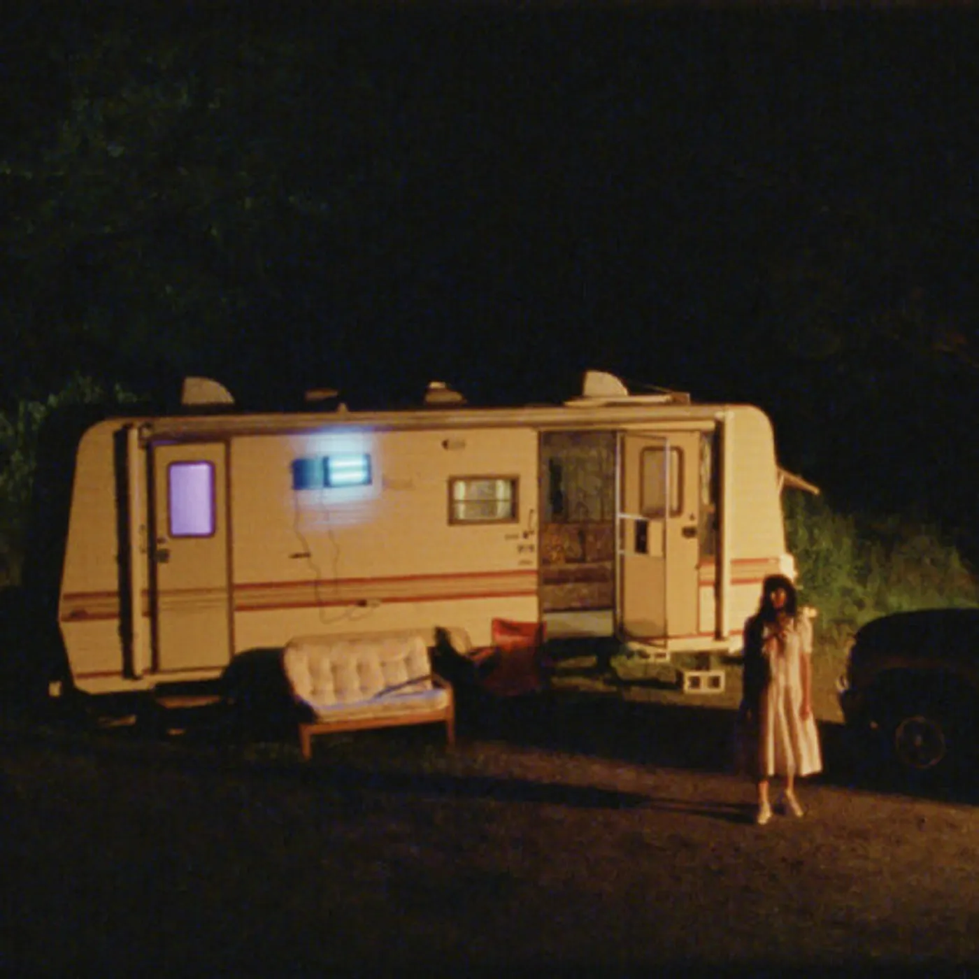 Boy Harsher The Runner - Original Soundtrack (Limited/Solid Pink and Black Marble) Vinyl Record