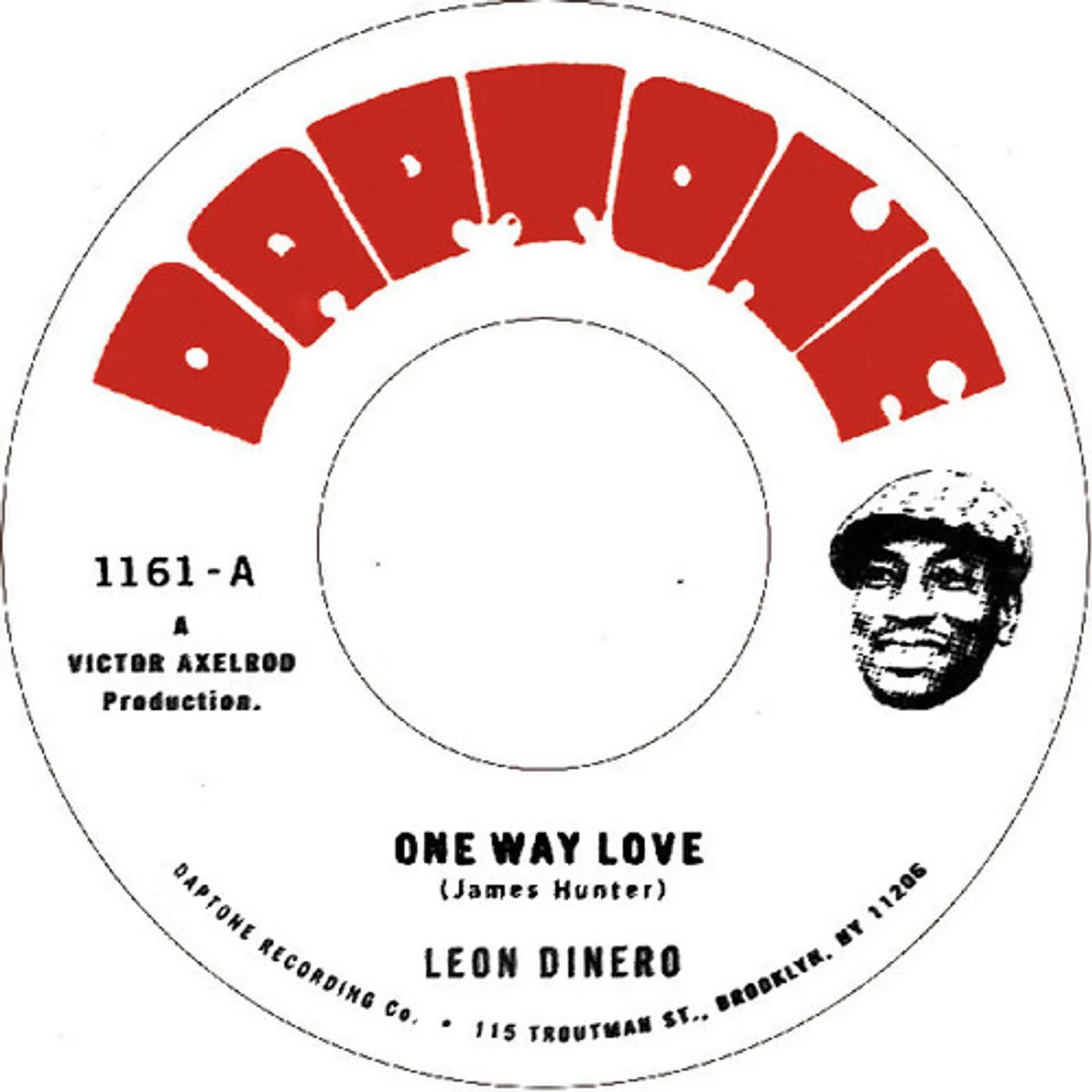 Leon Dinero One Way Love (7in) Vinyl Record