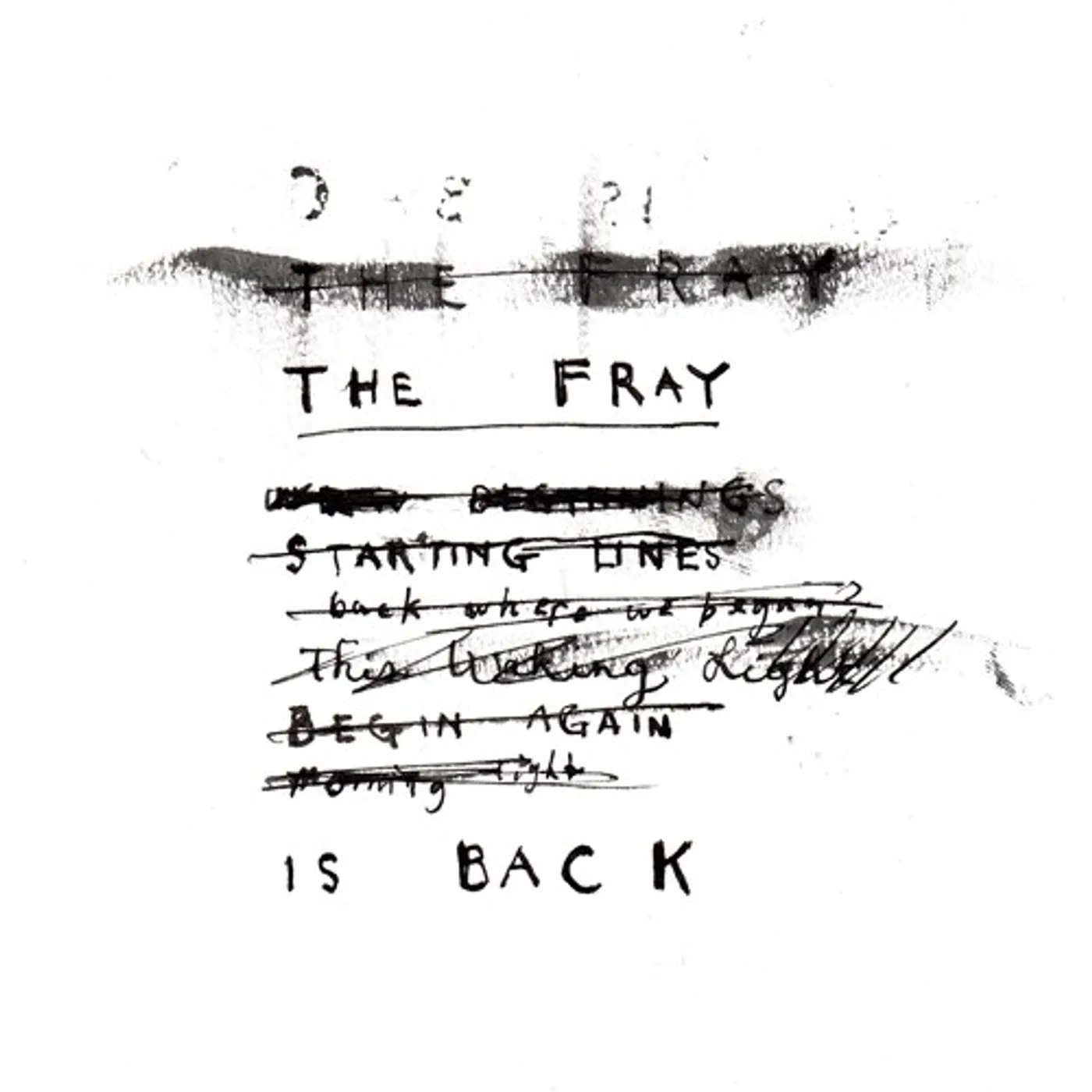 The Fray IS BACK CD