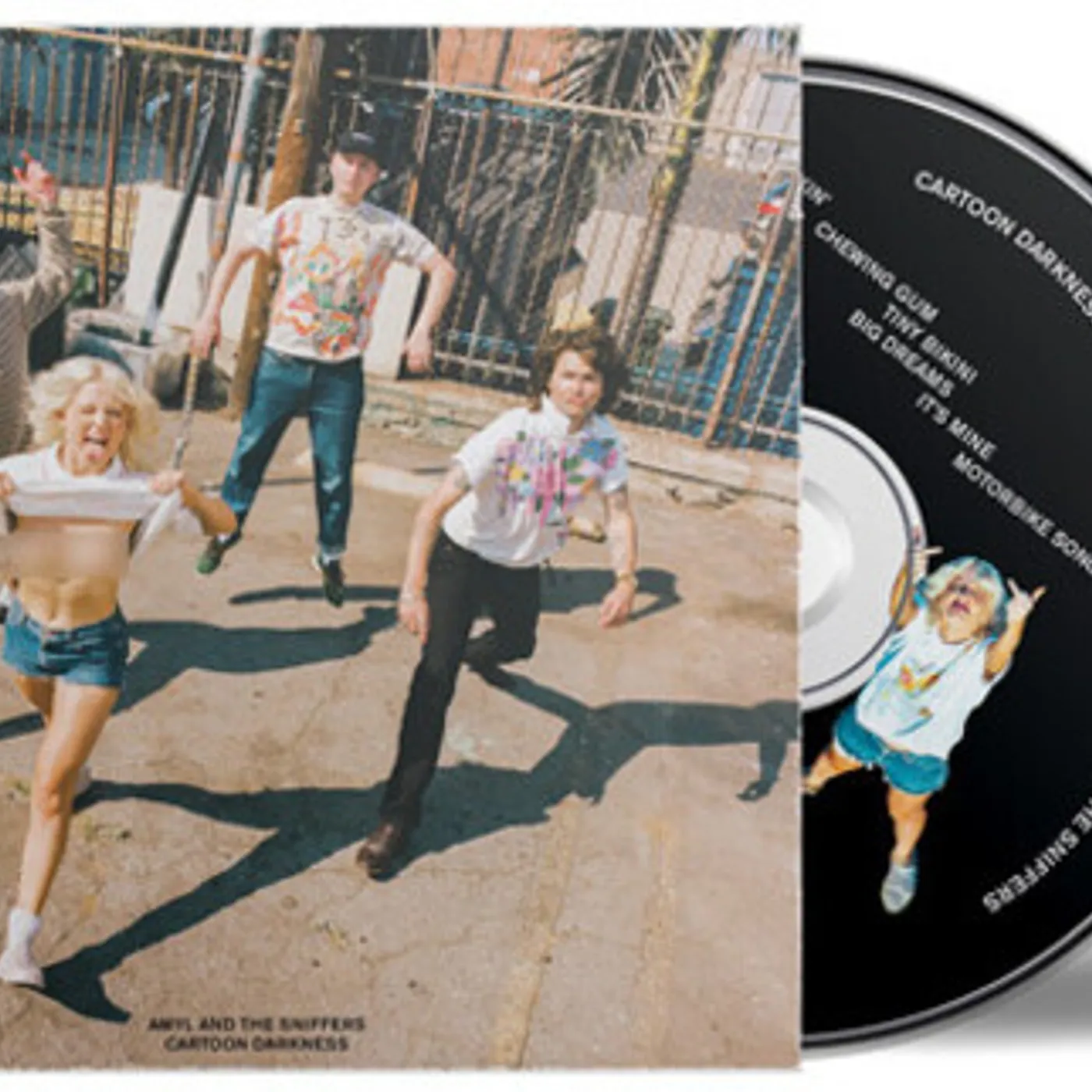 Amyl and The Sniffers CARTOON DARKNESS CD