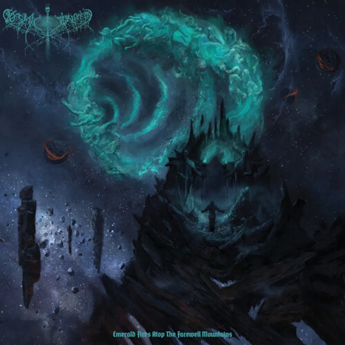 Cosmic Putrefaction EMERALD FIRES ATOP THE FAREWELL MOUNTAINS CD