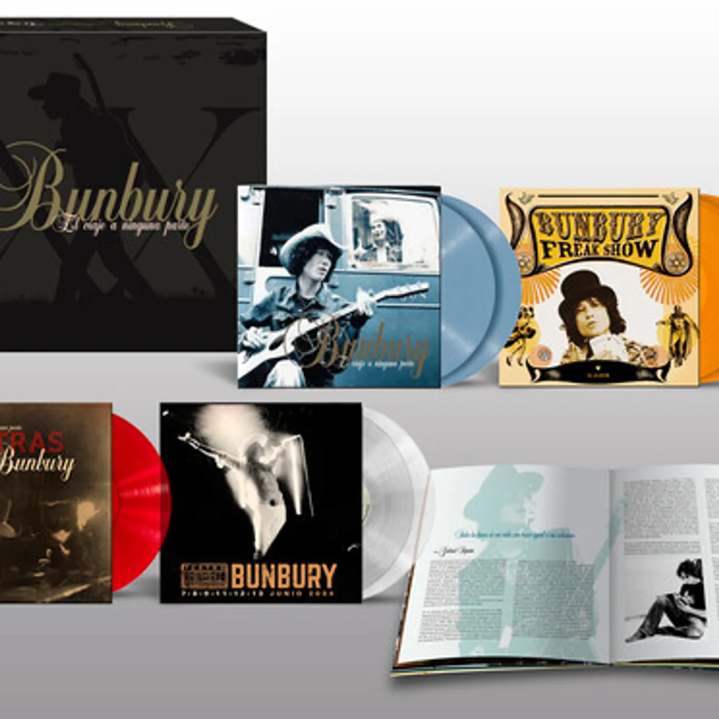 Bunbury EL VIAJE A NINGUNA PARTE - XX ANIVERSARIO Vinyl Record
