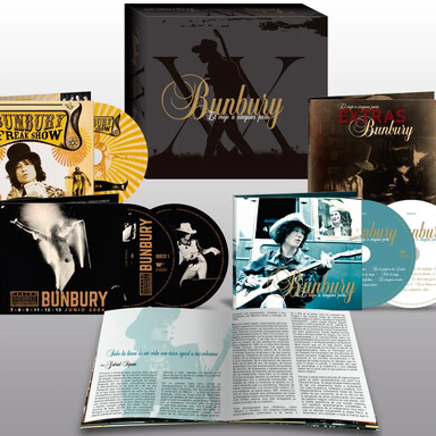 Bunbury EL VIAJE A NINGUNA PARTE - XX ANIVERSARIO CD