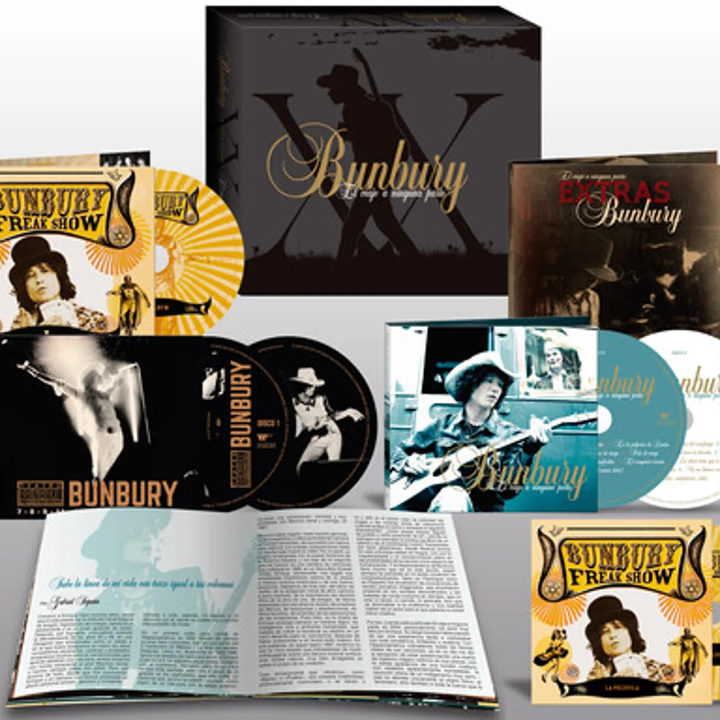 Bunbury EL VIAJE A NINGUNA PARTE: XX ANIVERSARIO - 6CD+DVD CD