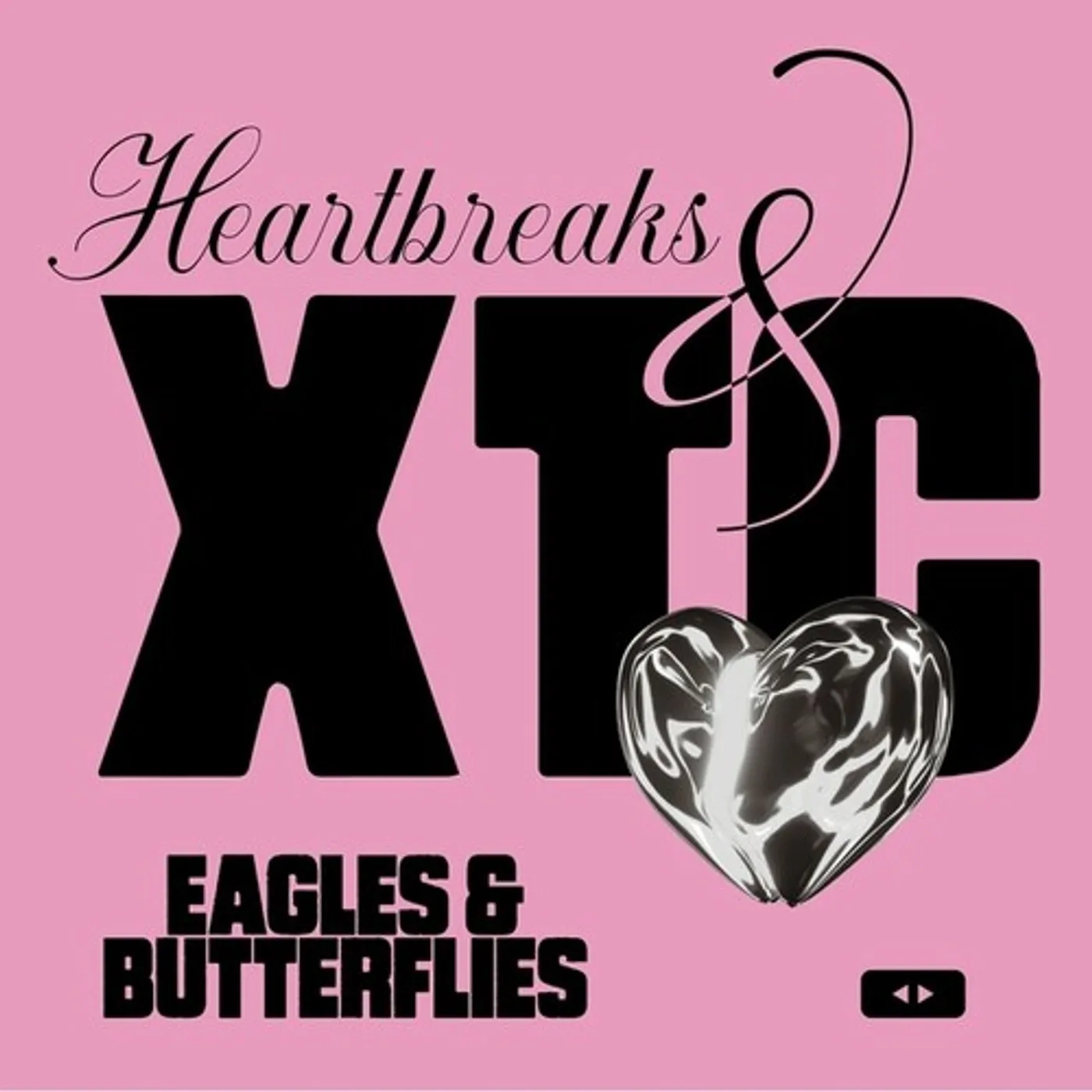 Eagles & Butterflies HEARTBREAKS & XTC Vinyl Record