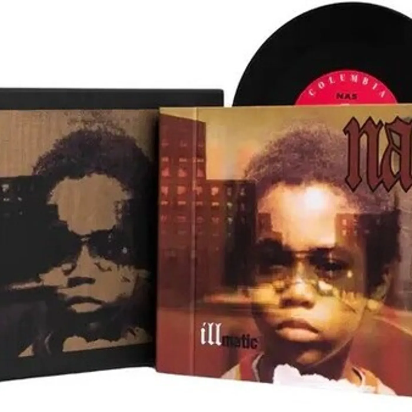 Nas Illmatic: 30th Anniversary (6 Black Vinyl 7" Box Set) Vinyl Record