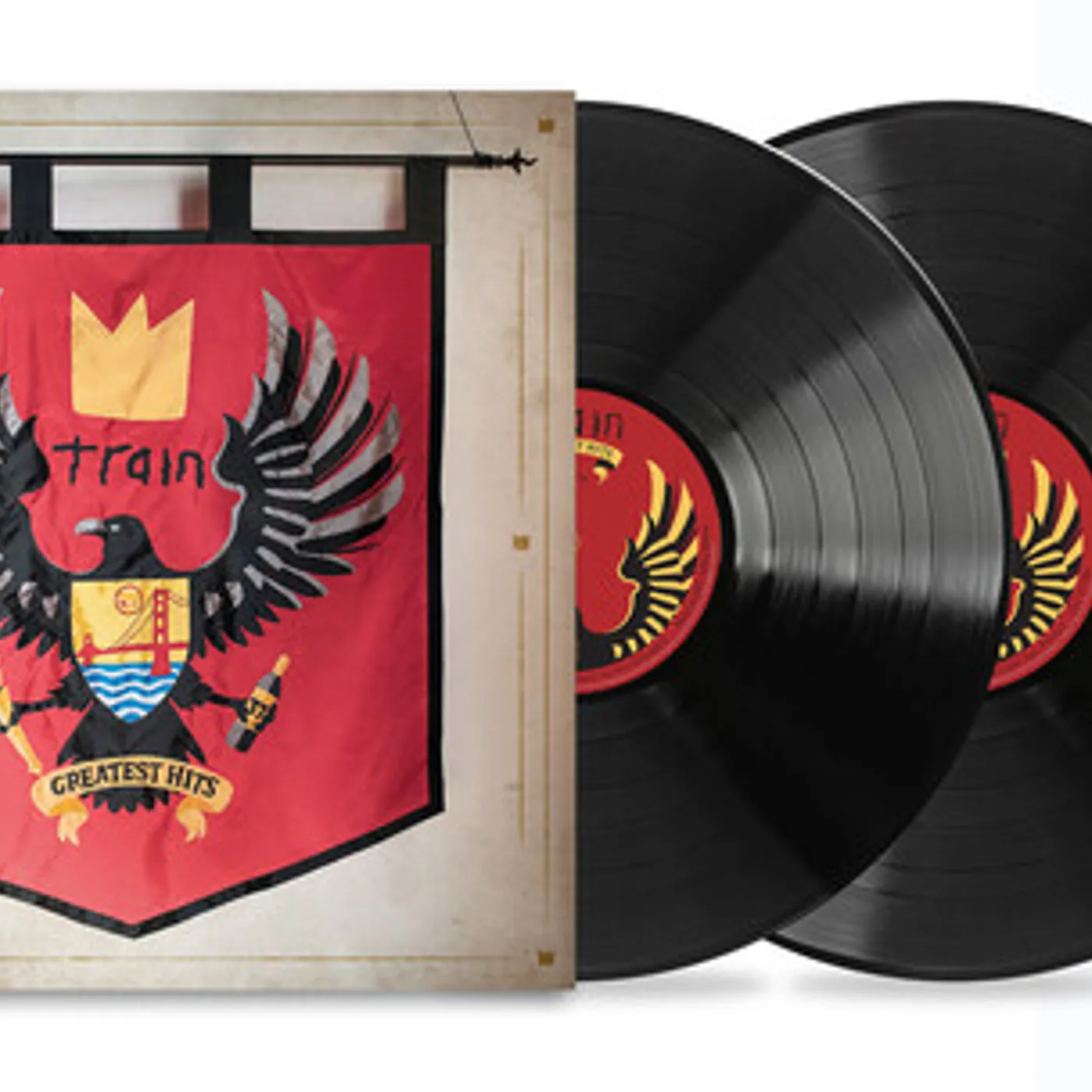 Train GREATEST HITS Vinyl Record