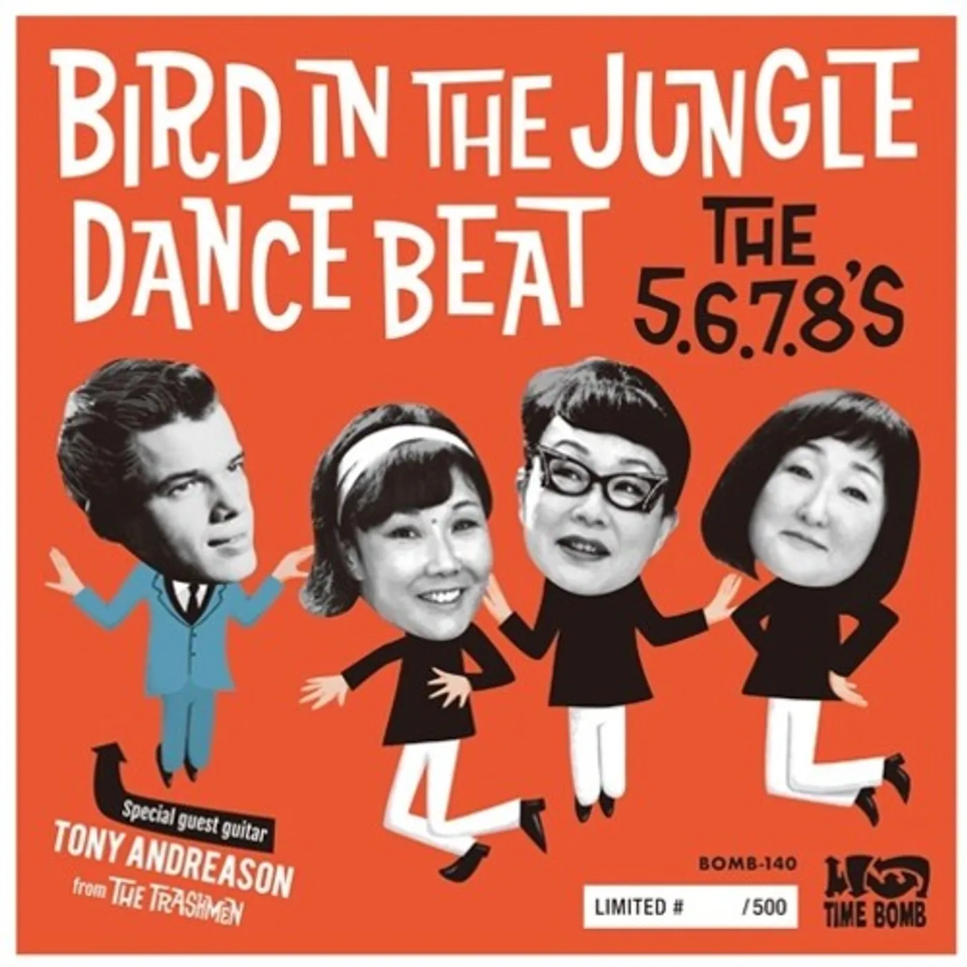 The 5.6.7.8's BIRD DANCE BEAT / BIRD IN THE JUNGLE Vinyl Record