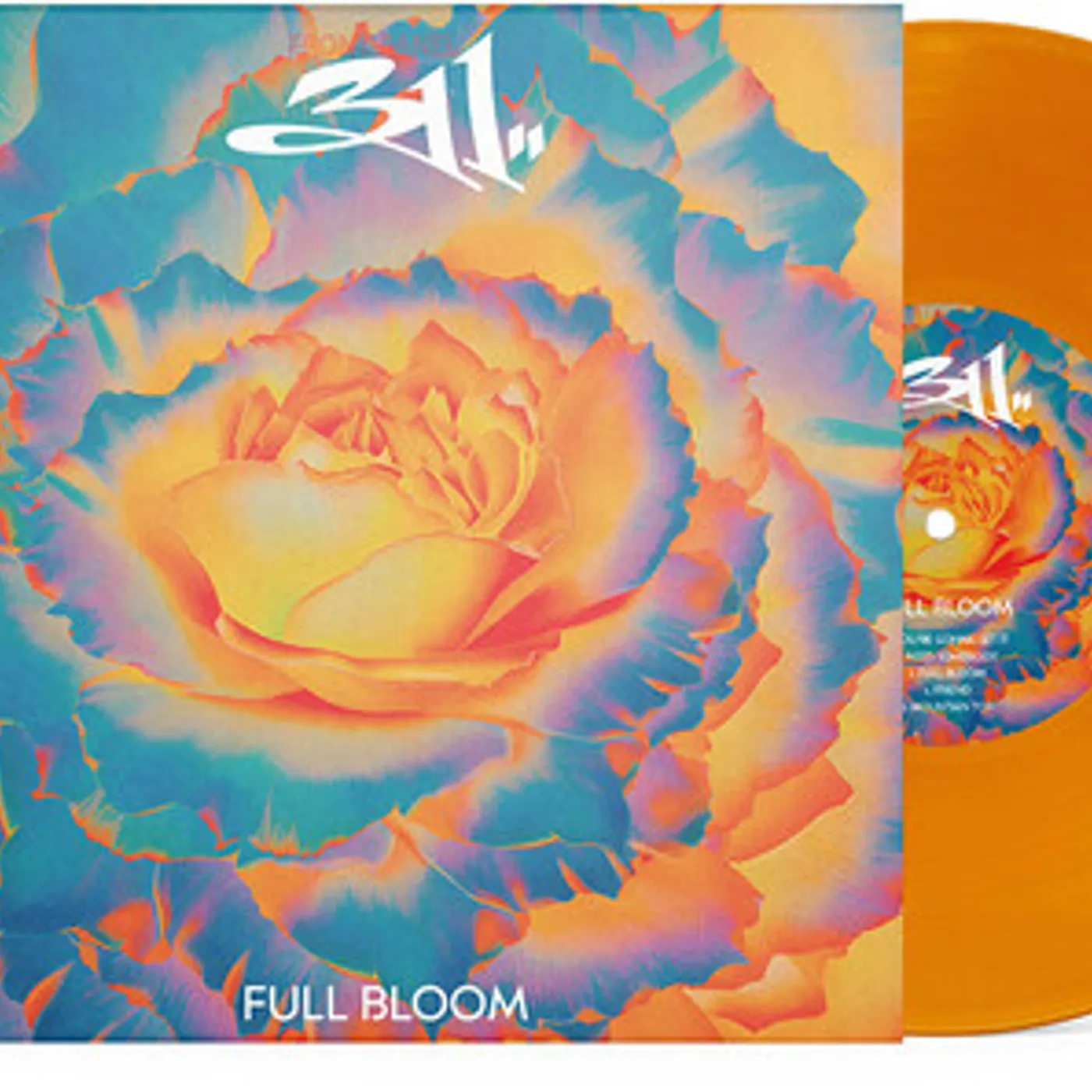 311 Full Bloom (Explicit/Orange) Vinyl Record