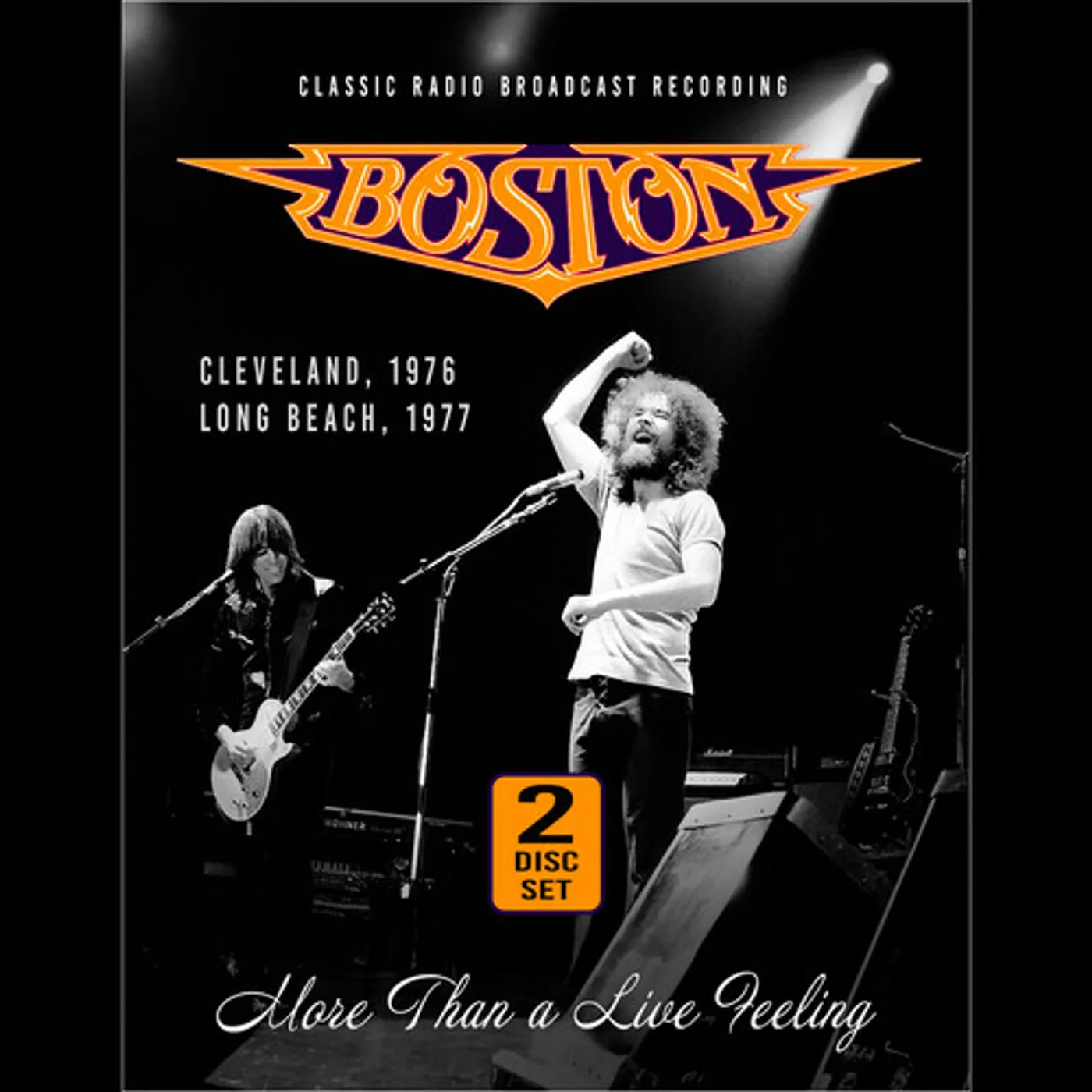 Boston MORE THAN A LIVE FEELING CD