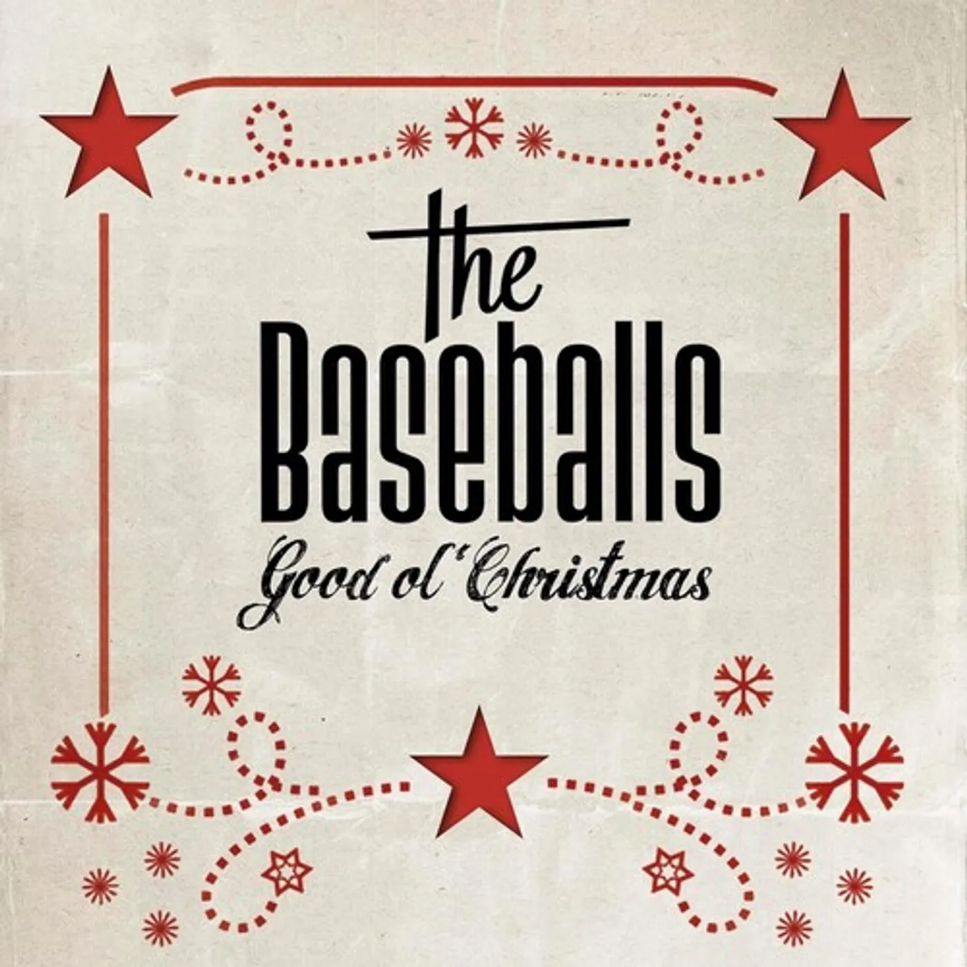 The Baseballs GOOD OL CHRISTMAS Vinyl Record
