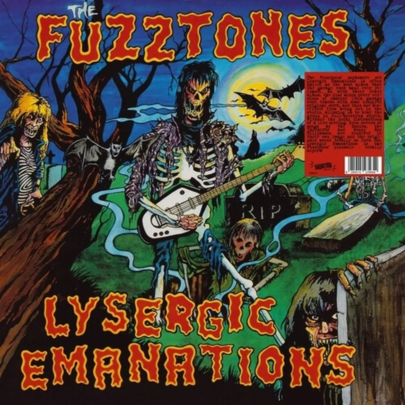 The Fuzztones LYSERGIC EMANATION Vinyl Record