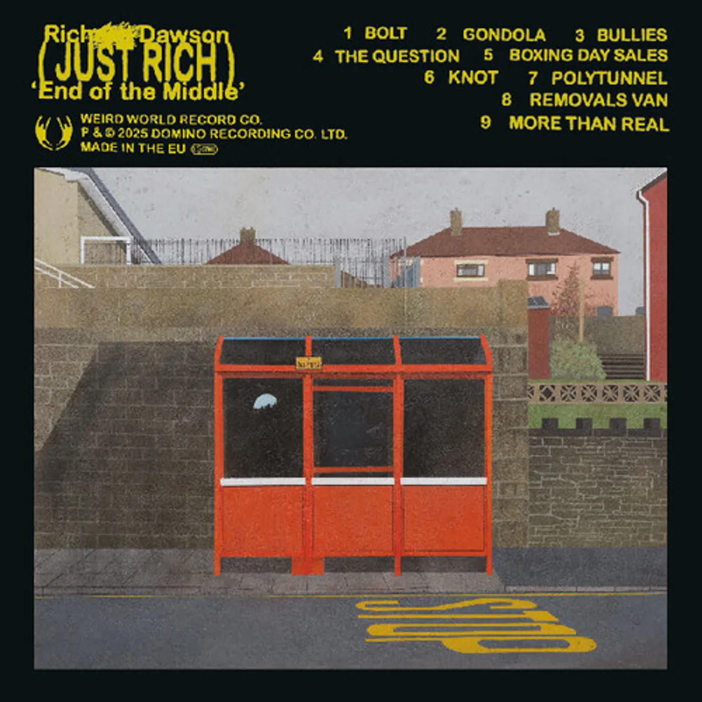 Richard Dawson END OF THE MIDDLE CD