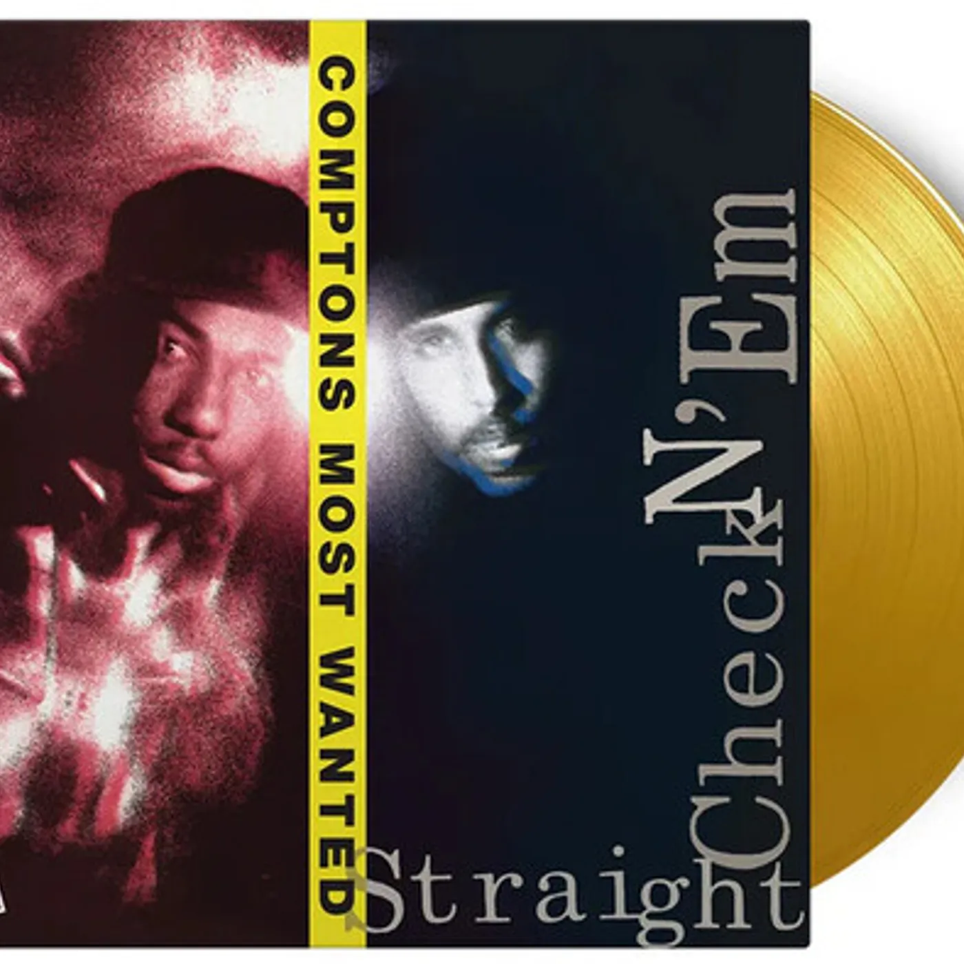 Compton's Most Wanted STRAIGHT CHECKN EM Vinyl Record