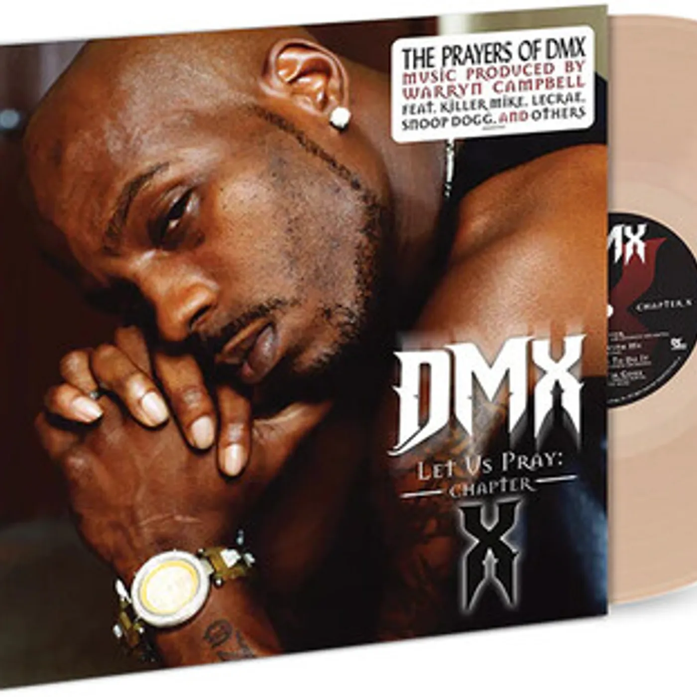 DMX Let Us Pray: Chapter X (Limited Edition/Translucent Tan EP) Vinyl Record