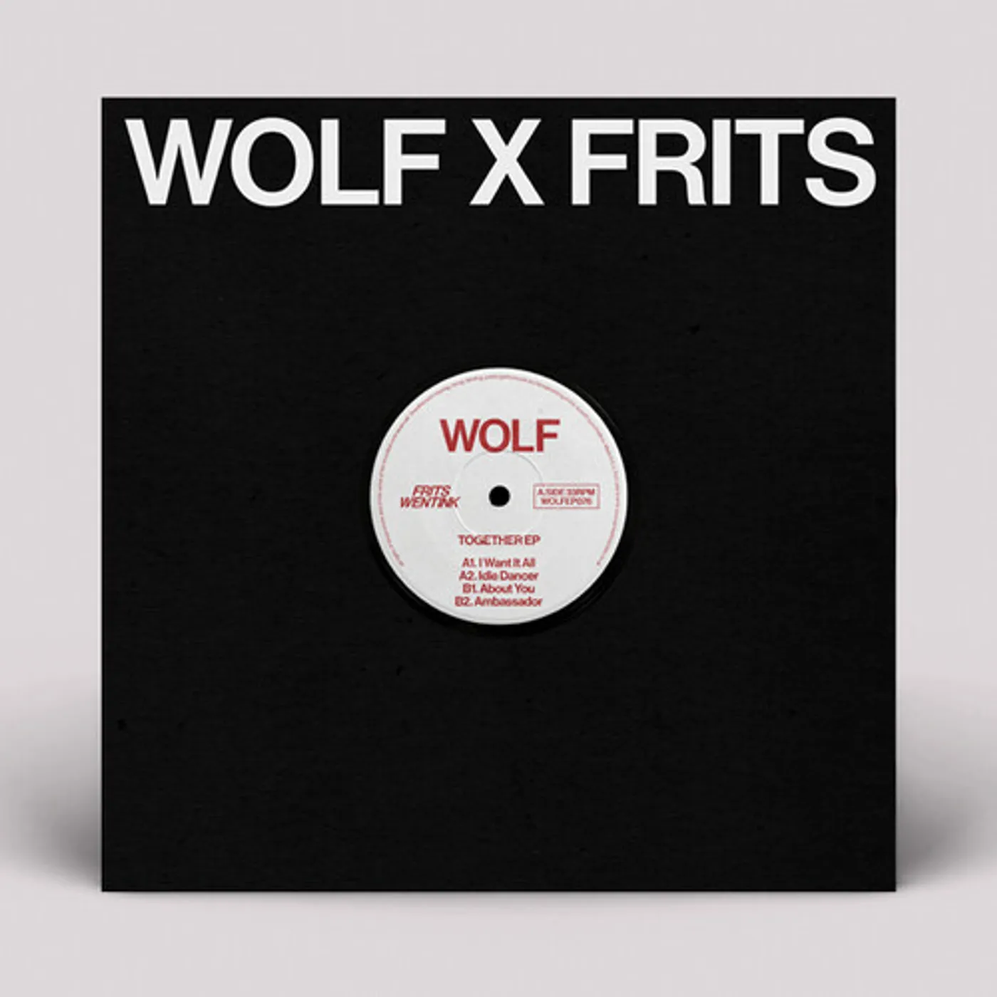 Frits Wentink TOGETHER Vinyl Record
