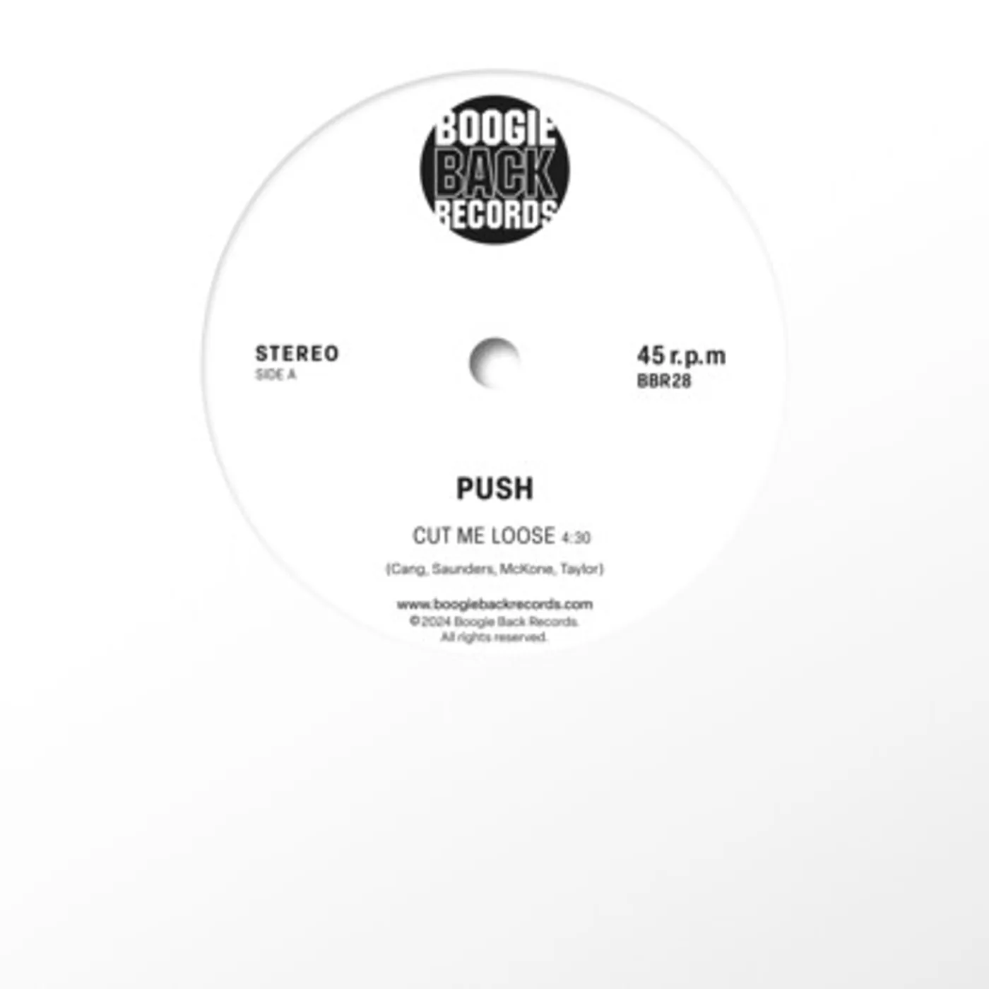 Push CUT ME LOOSE / SUPERSTAR Vinyl Record