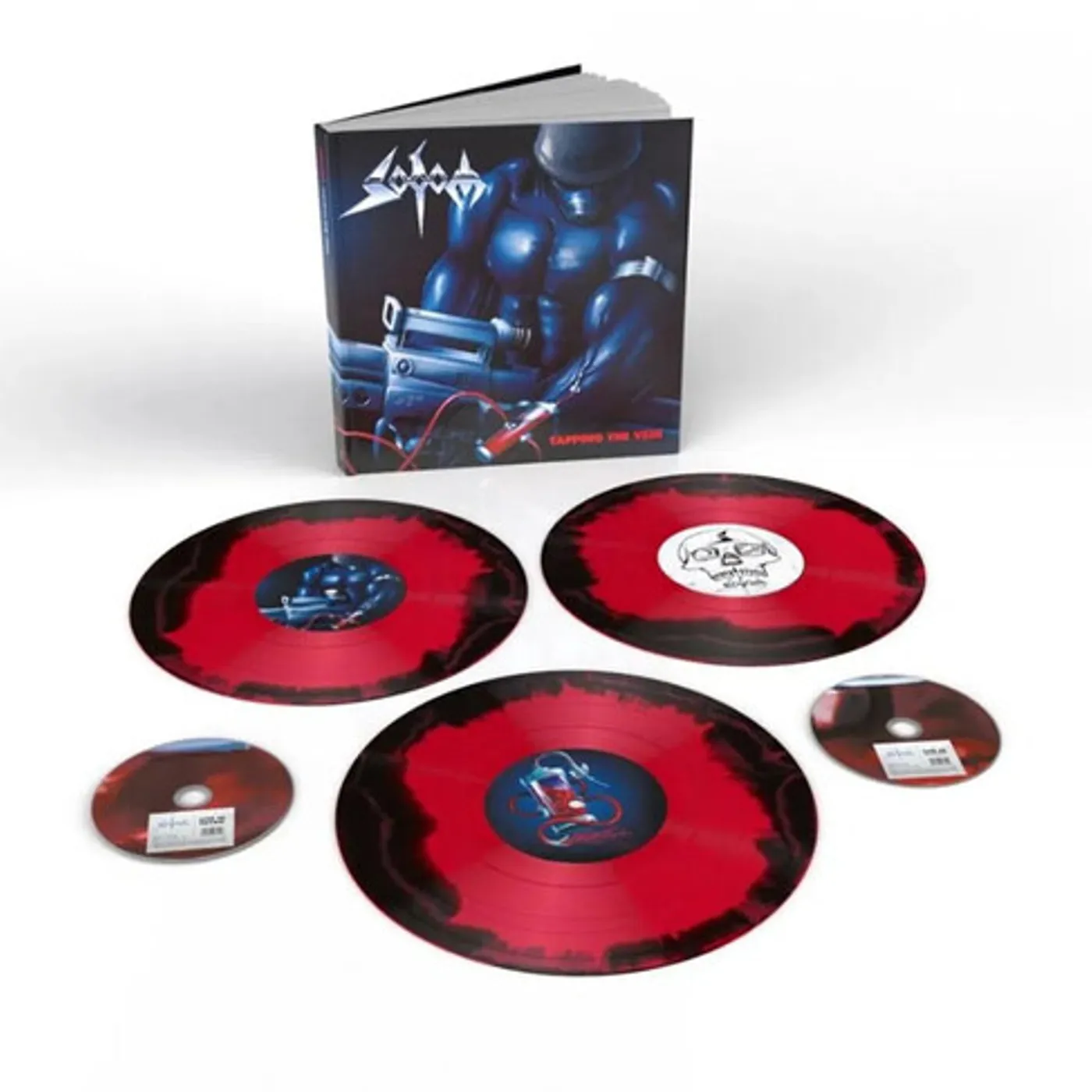 Sodom Tapping the Vein (Limited Super Deluxe Edition/3LP+2CD) Vinyl Record 