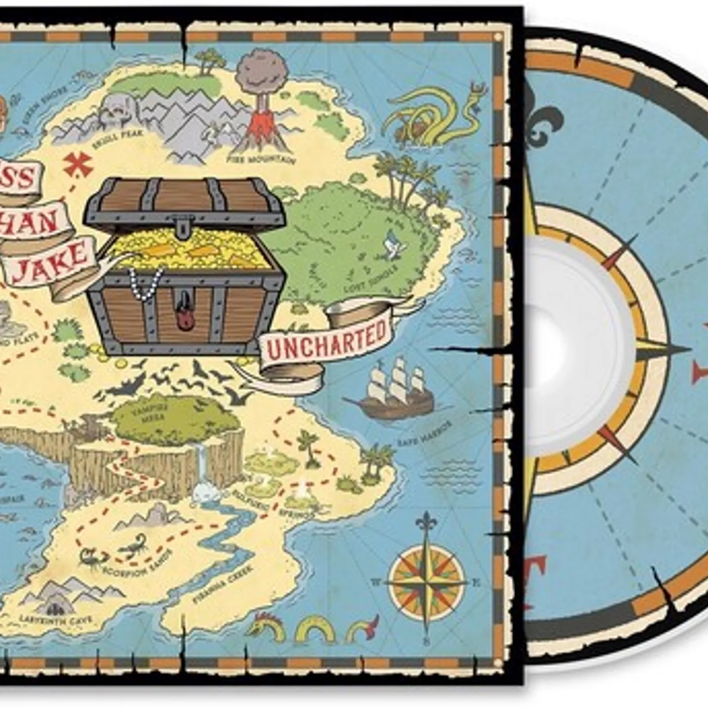 Less Than Jake UNCHARTED CD