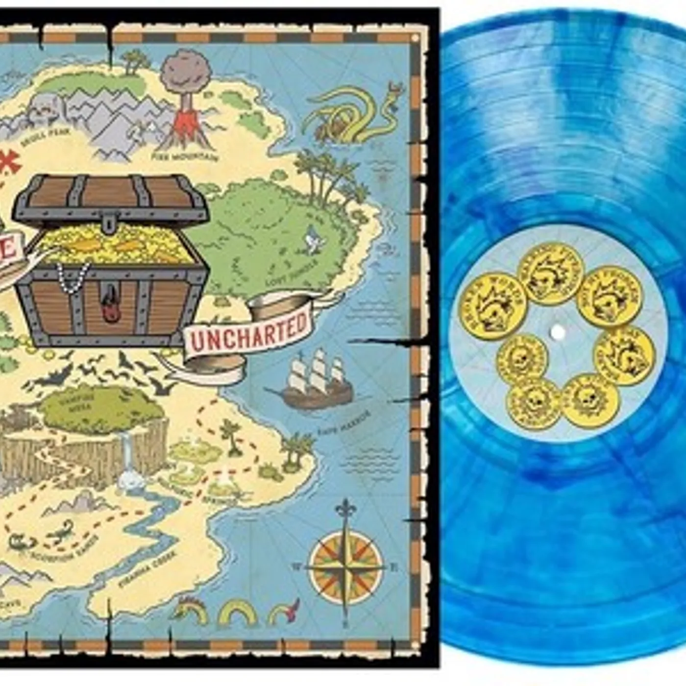 Less Than Jake UNCHARTED Vinyl Record