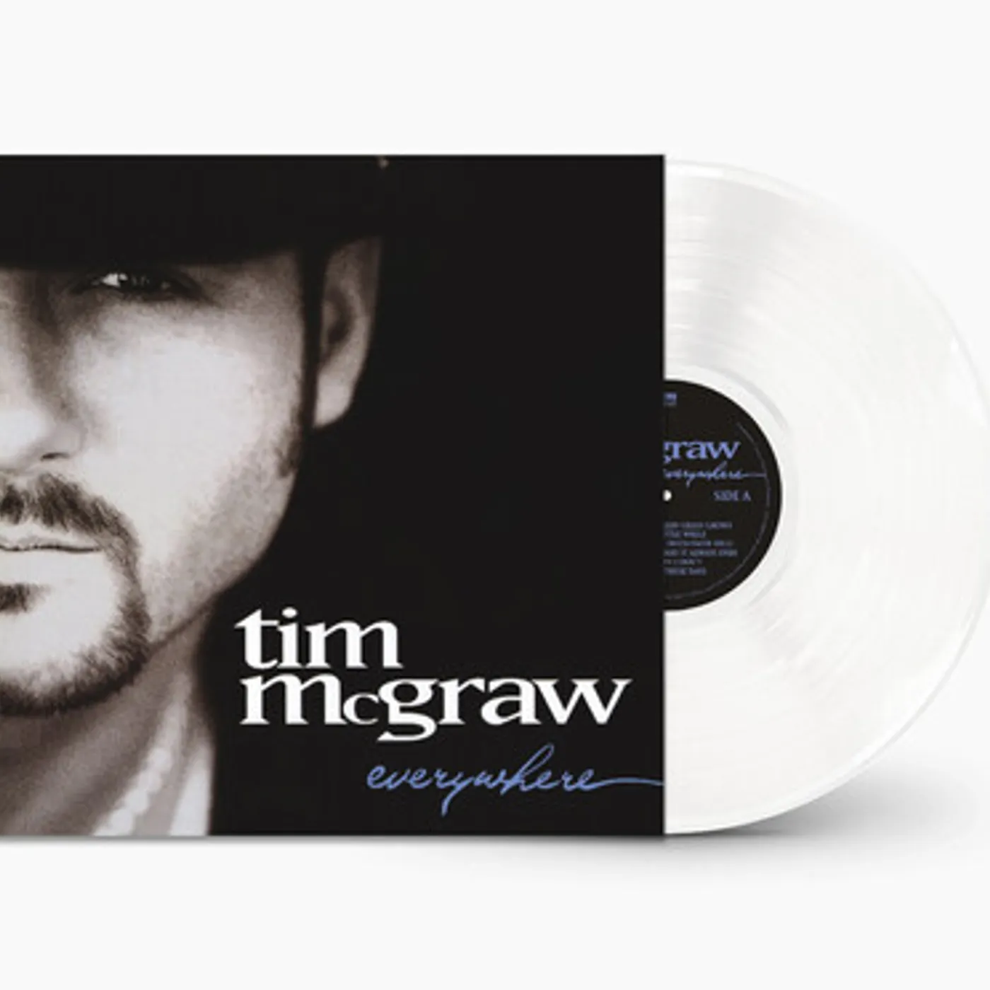 Tim McGraw Everywhere Vinyl (White) Record