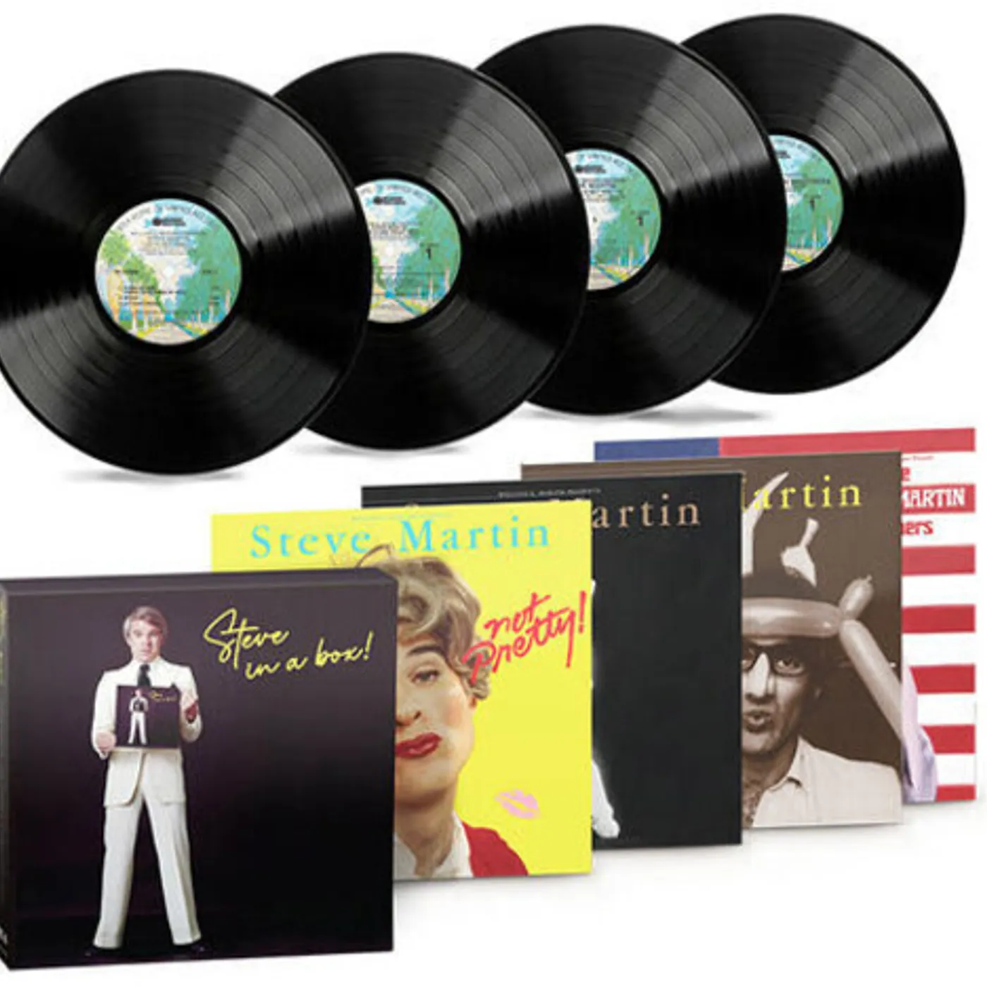 Steve Martin STEVE IN A BOX: THE WARNER YEARS 1977-1981 Vinyl Record