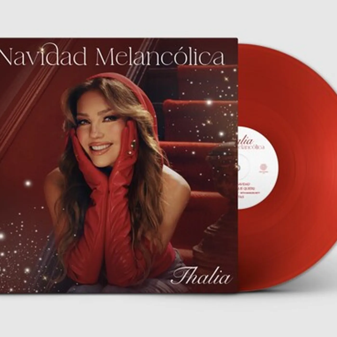 Thalia Navidad Melancolica (Red) Vinyl Record