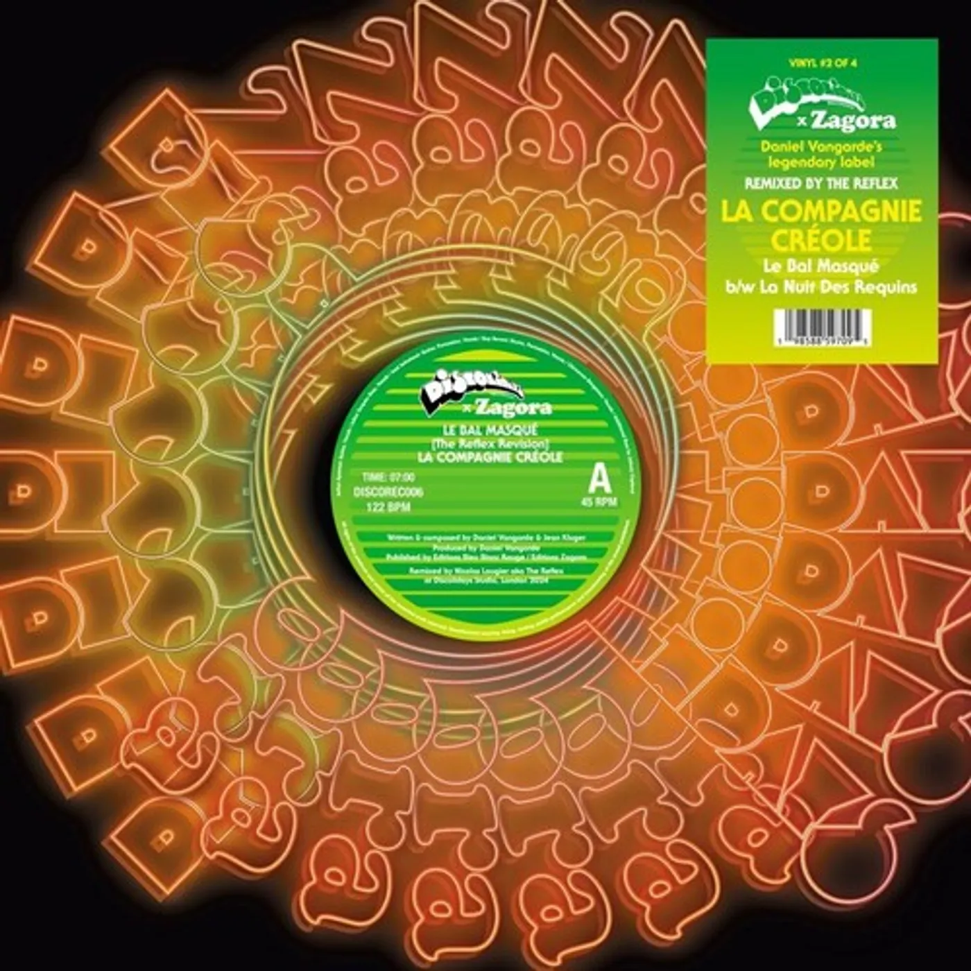 La Compagnie Créole LE BAL MASQUE / LA NUIT DES REQUINS (REFLEX Vinyl Record