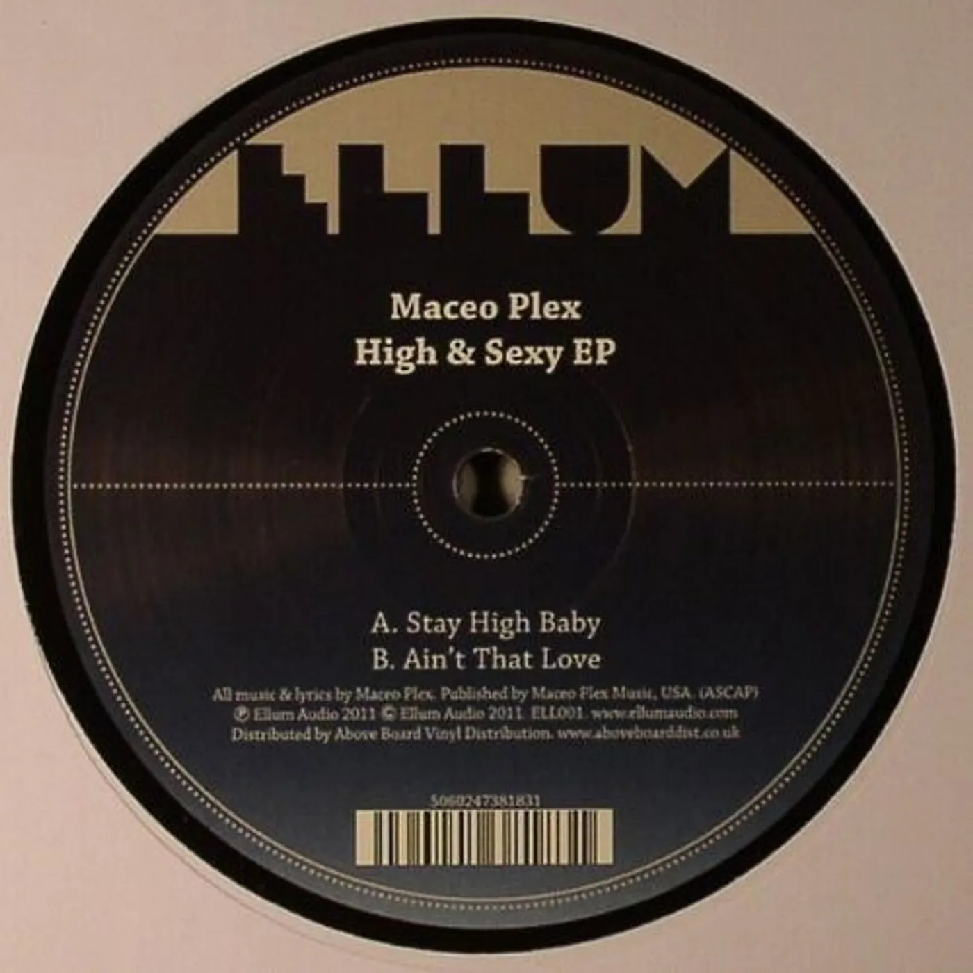 Maceo Plex High & Sexy Vinyl Record