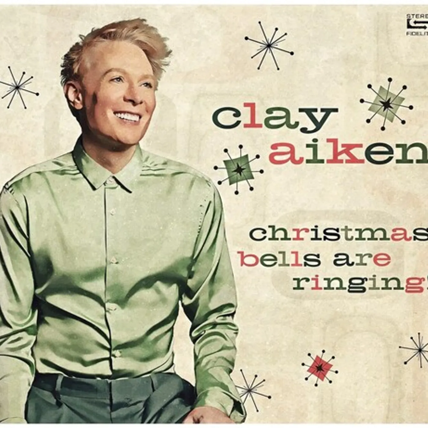 Clay Aiken CHRISTMAS BELLS ARE RINGING Vinyl Record