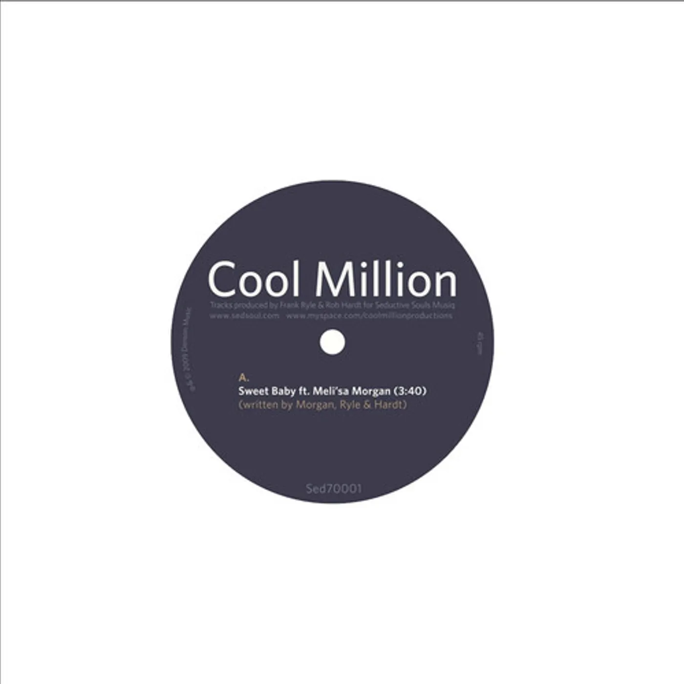 Cool Million SWEET BABY / DAMN BEAUTIFUL Vinyl Record