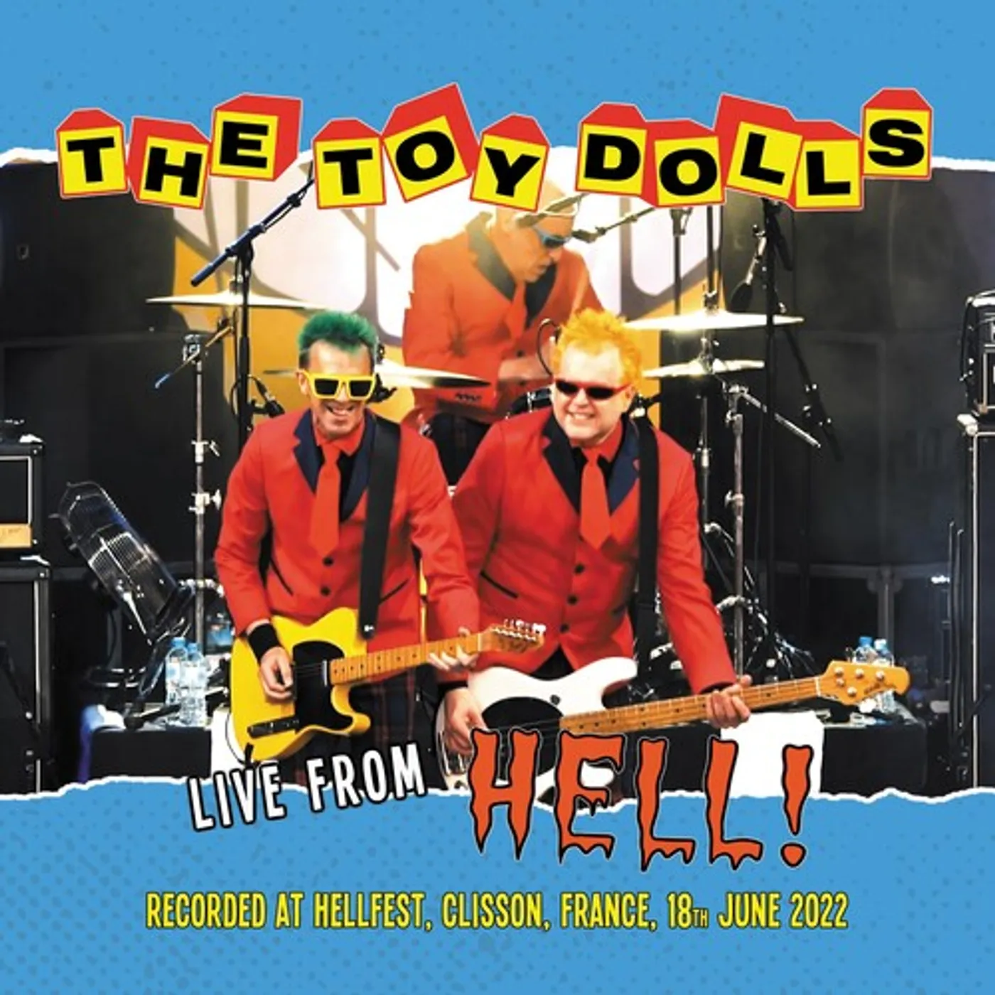 The Toy Dolls LIVE FROM HELL Vinyl Record