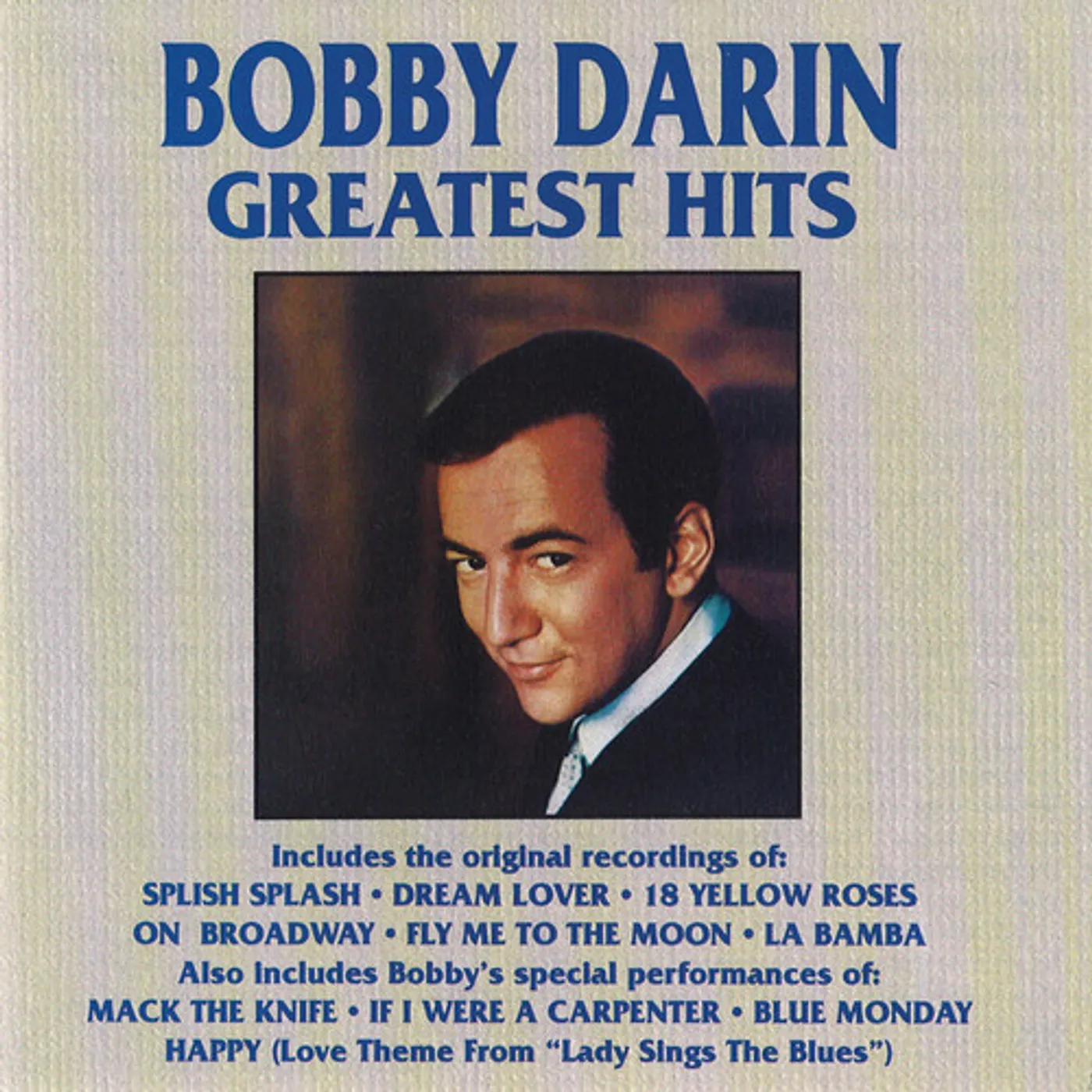 Bobby Darin GREATEST HITS Vinyl Record