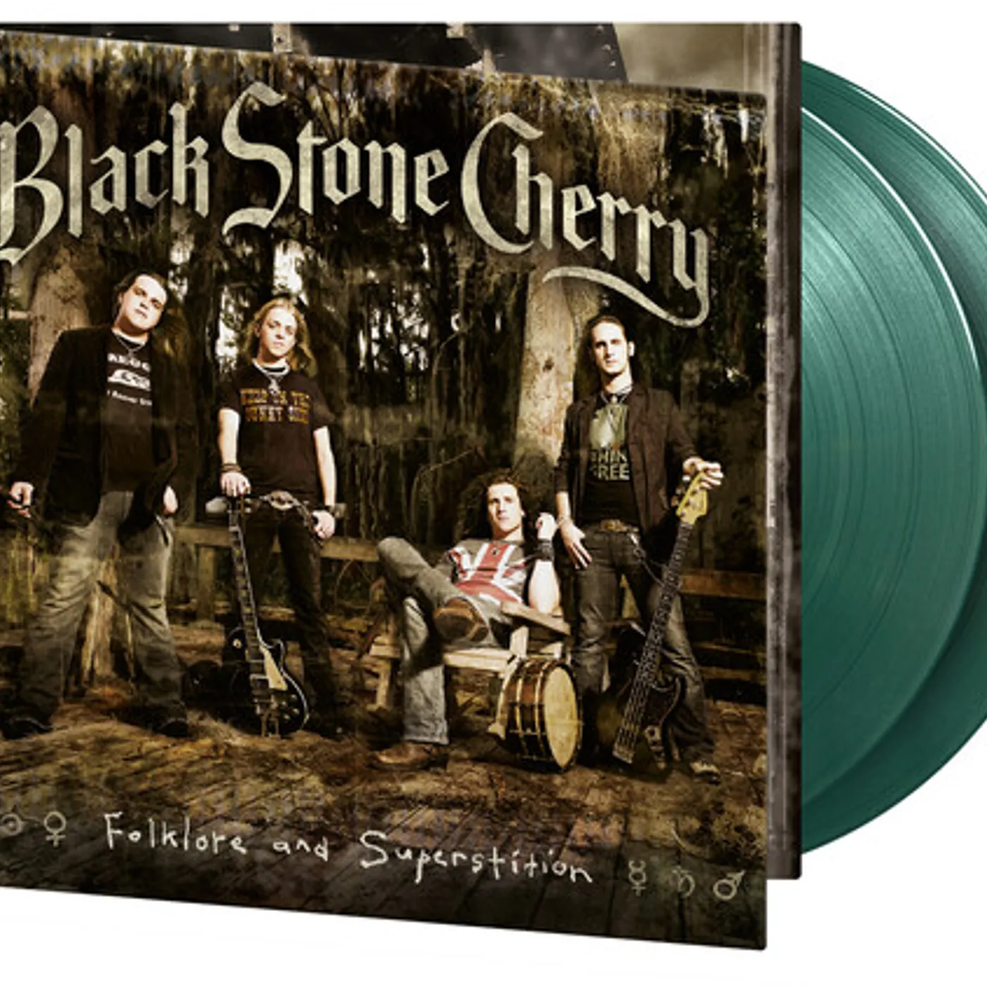 Black Stone Cherry Folklore & Superstition (Limited/180g/2LP/Green) Vinyl Record