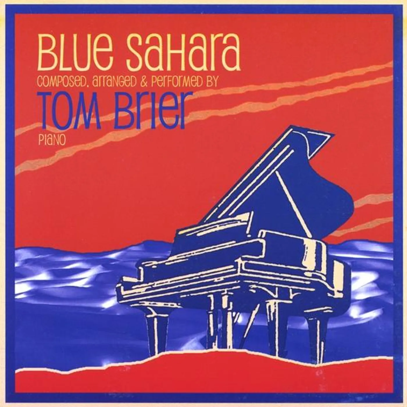 Tom Brier BLUE SAHARA CD