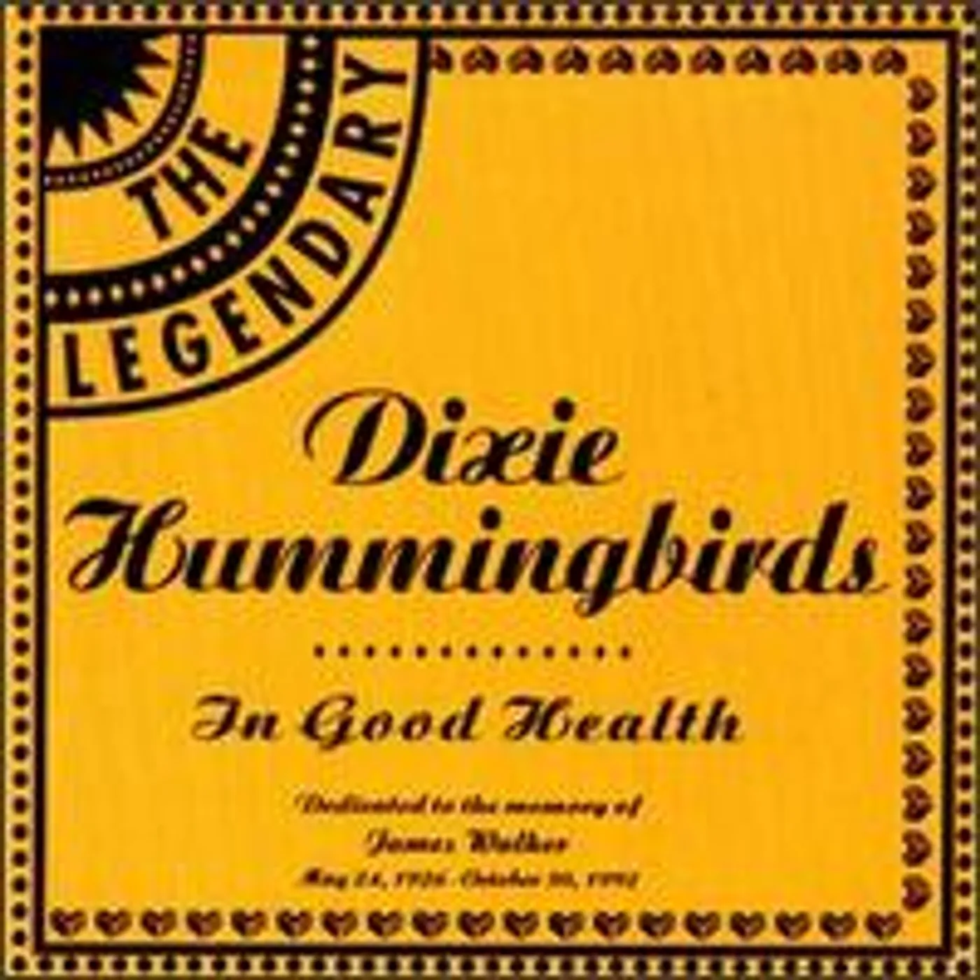 The Dixie Hummingbirds IN GOOD HEALTH CD