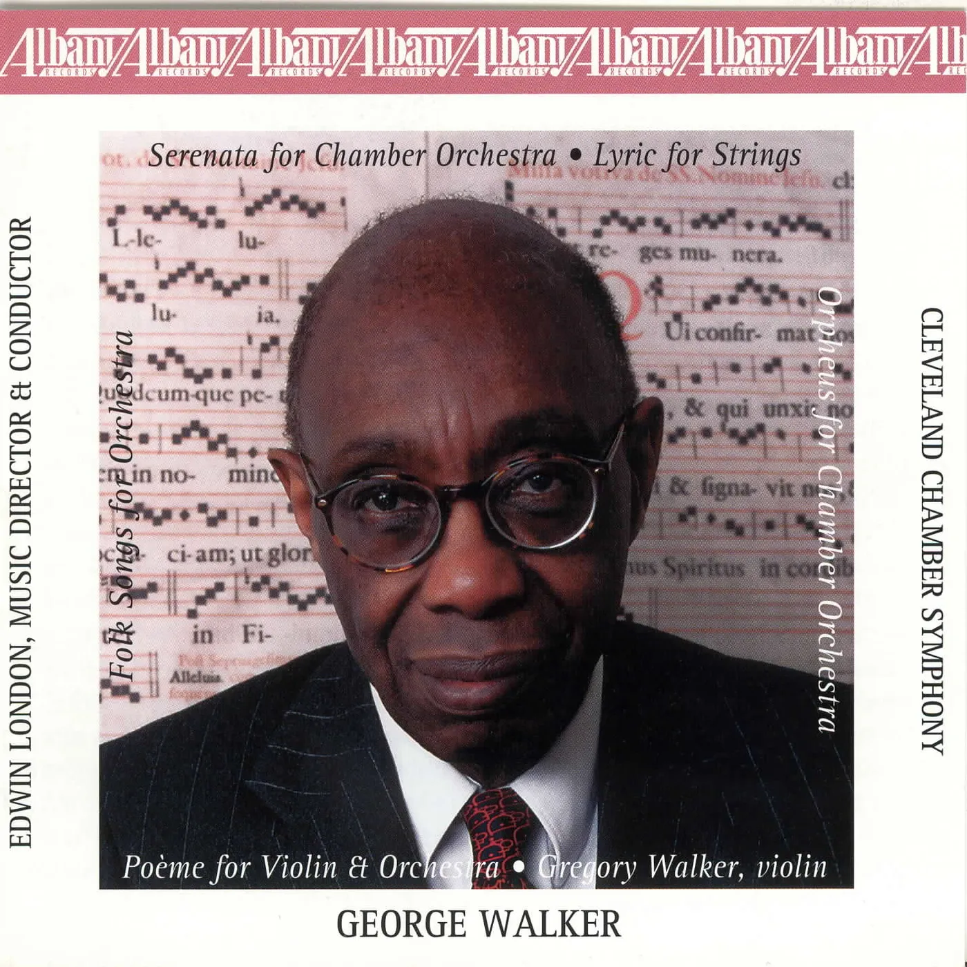 Cleveland Chamber Symphony PLAYS THE MUSIC OF GEORGE WALKER CD