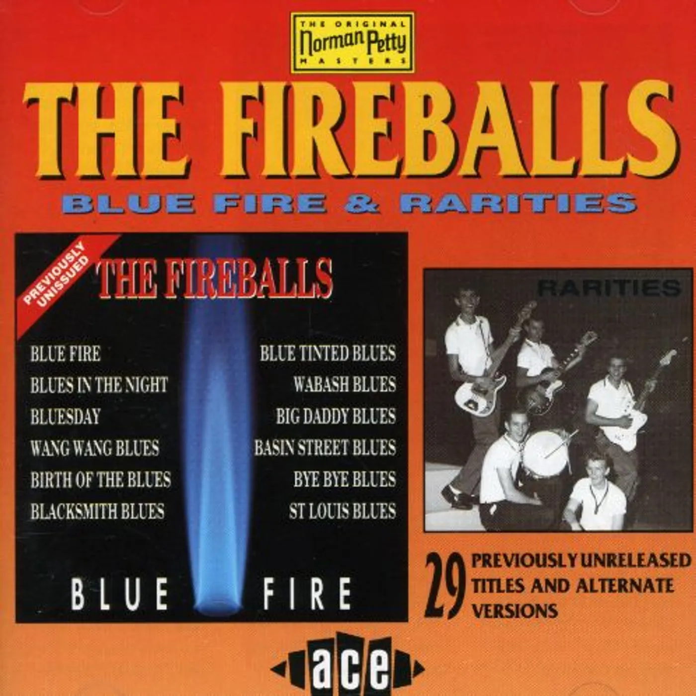 The Fireballs BLUE FIRE & RARITIES CD