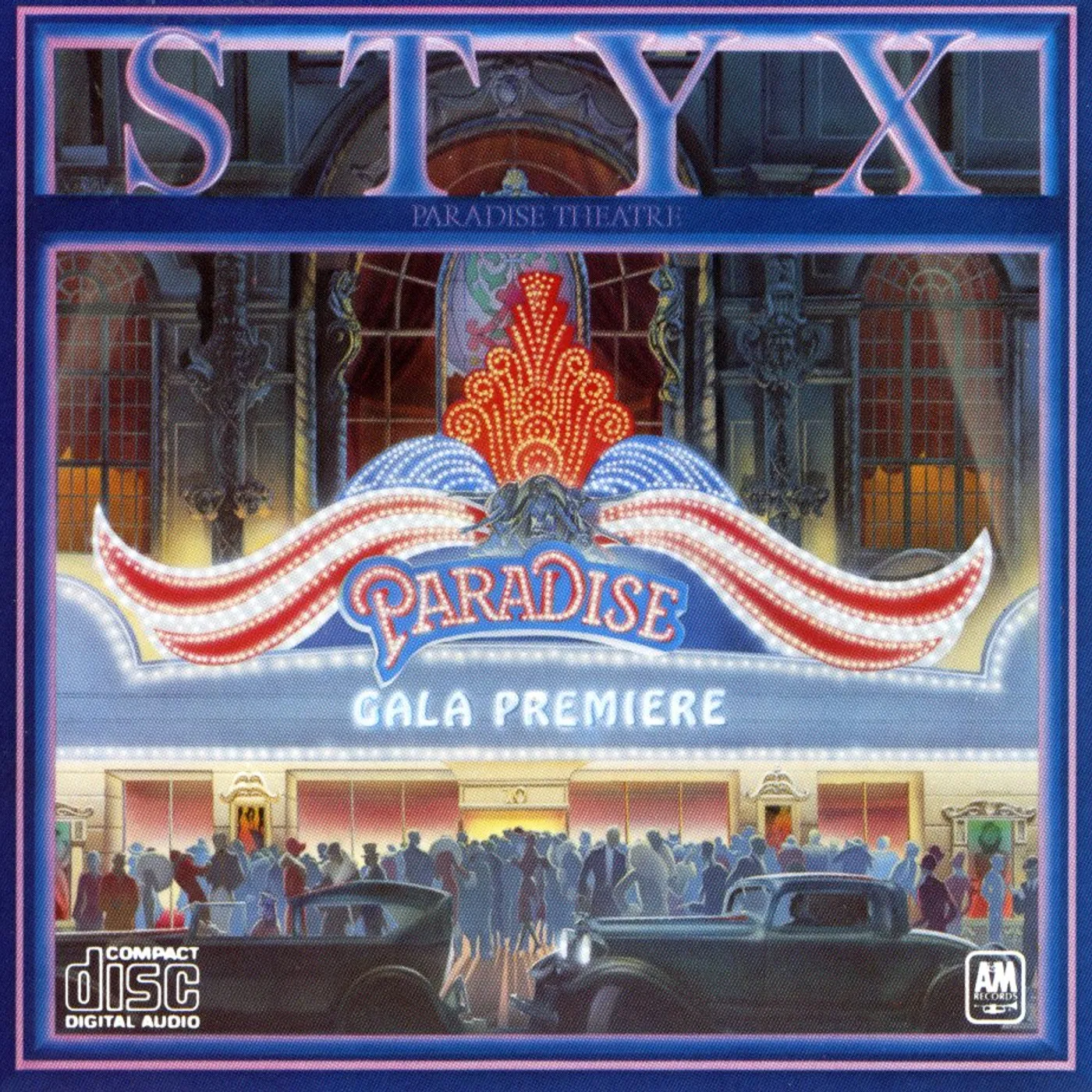 Styx PARADISE THEATRE CD