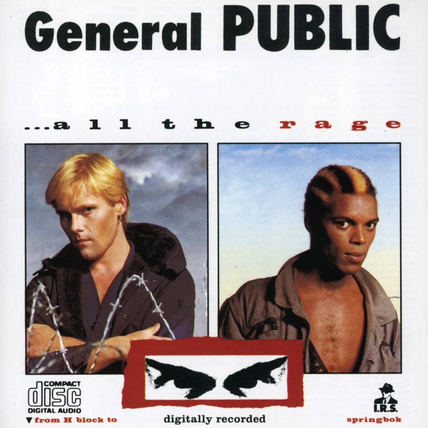 General Public ALL THE RAGE CD