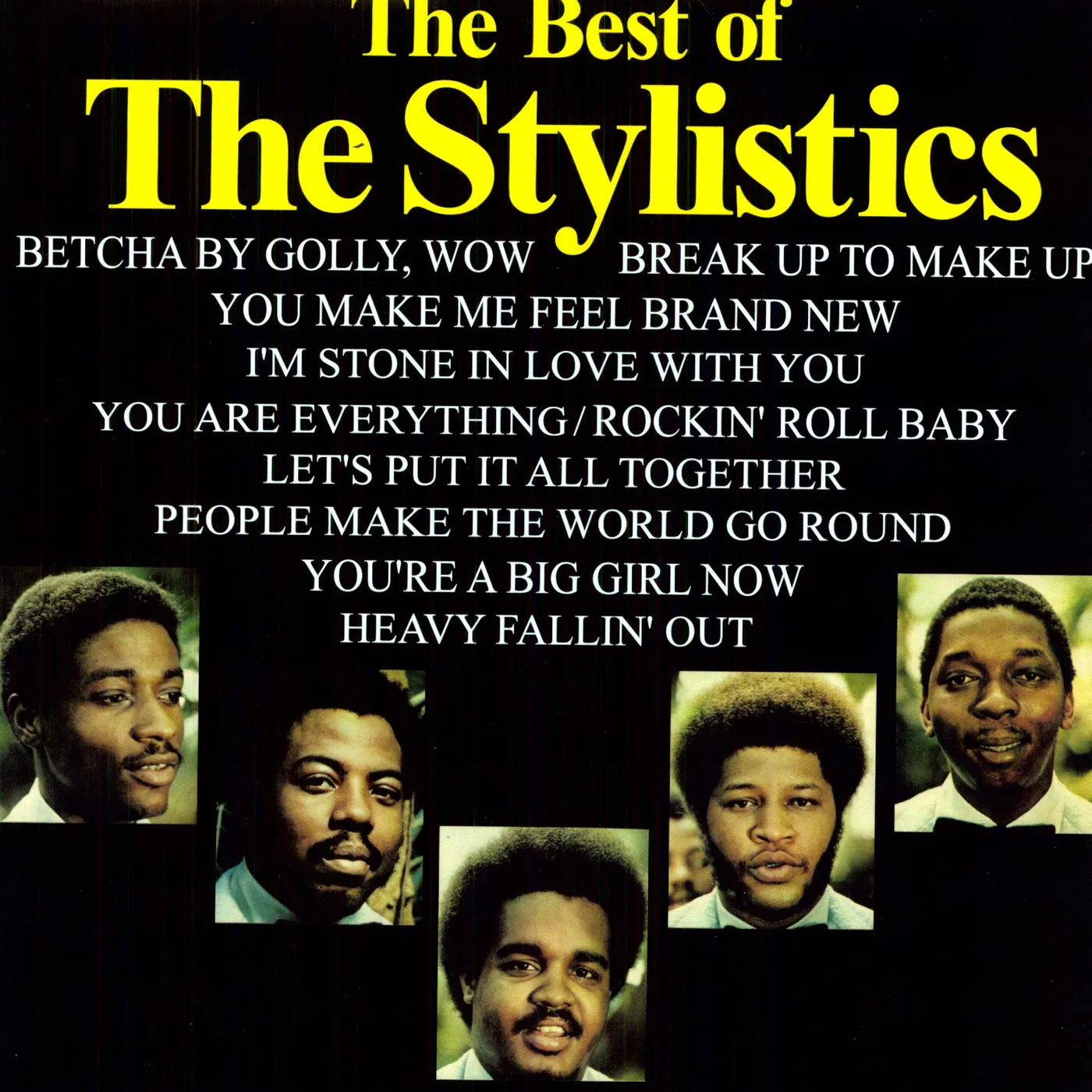 The Stylistics BEST OF Vinyl Record